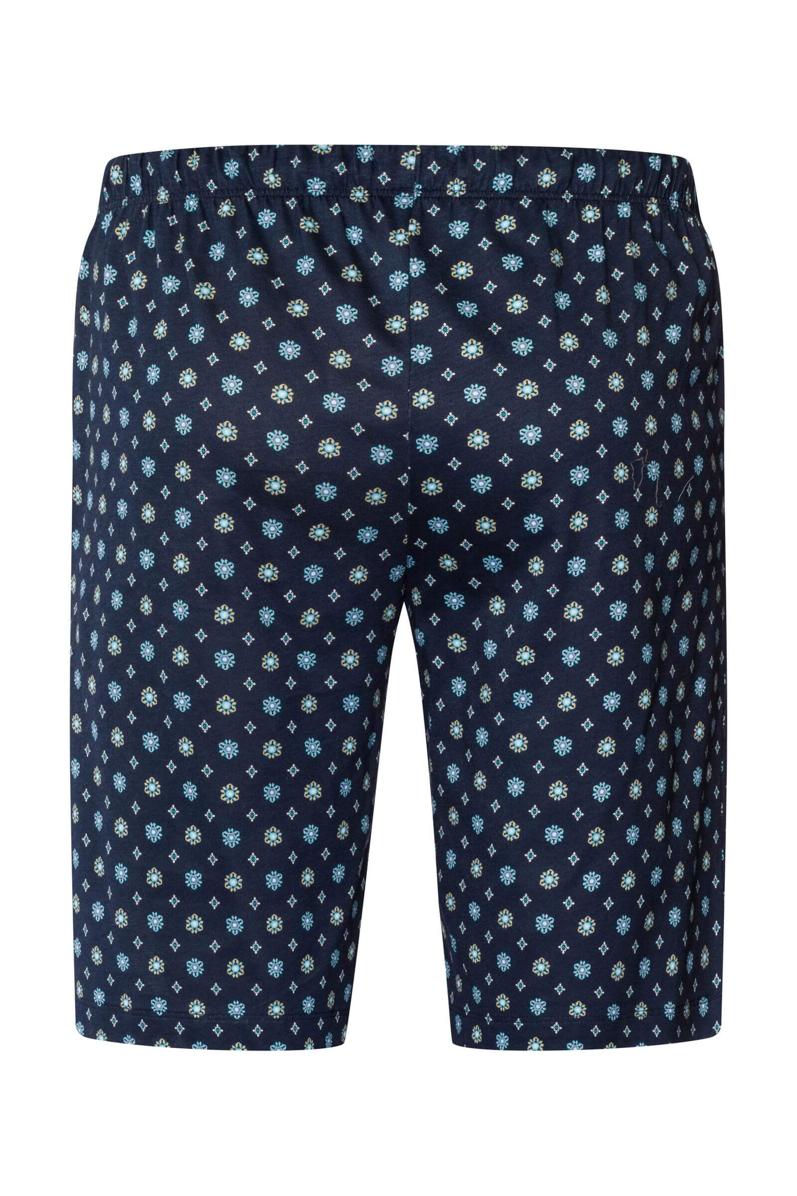 Шорты с акварельным принтом. Цвет Синий (073003)