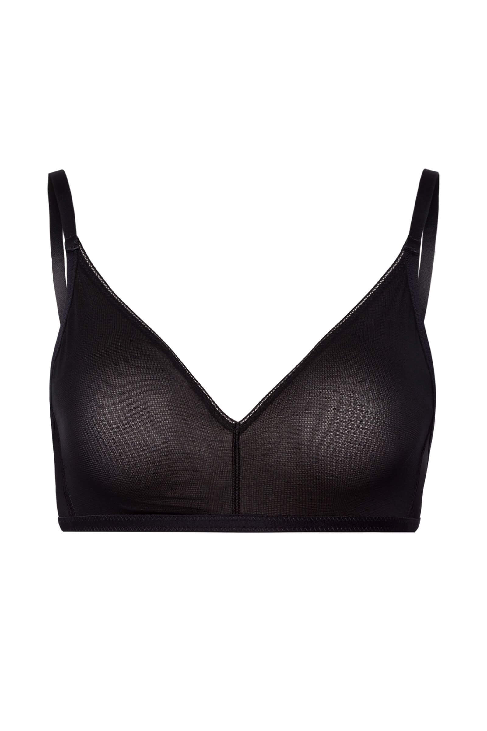 Бесшовный бюстгальтер без косточек. Цвет Черный (070019)