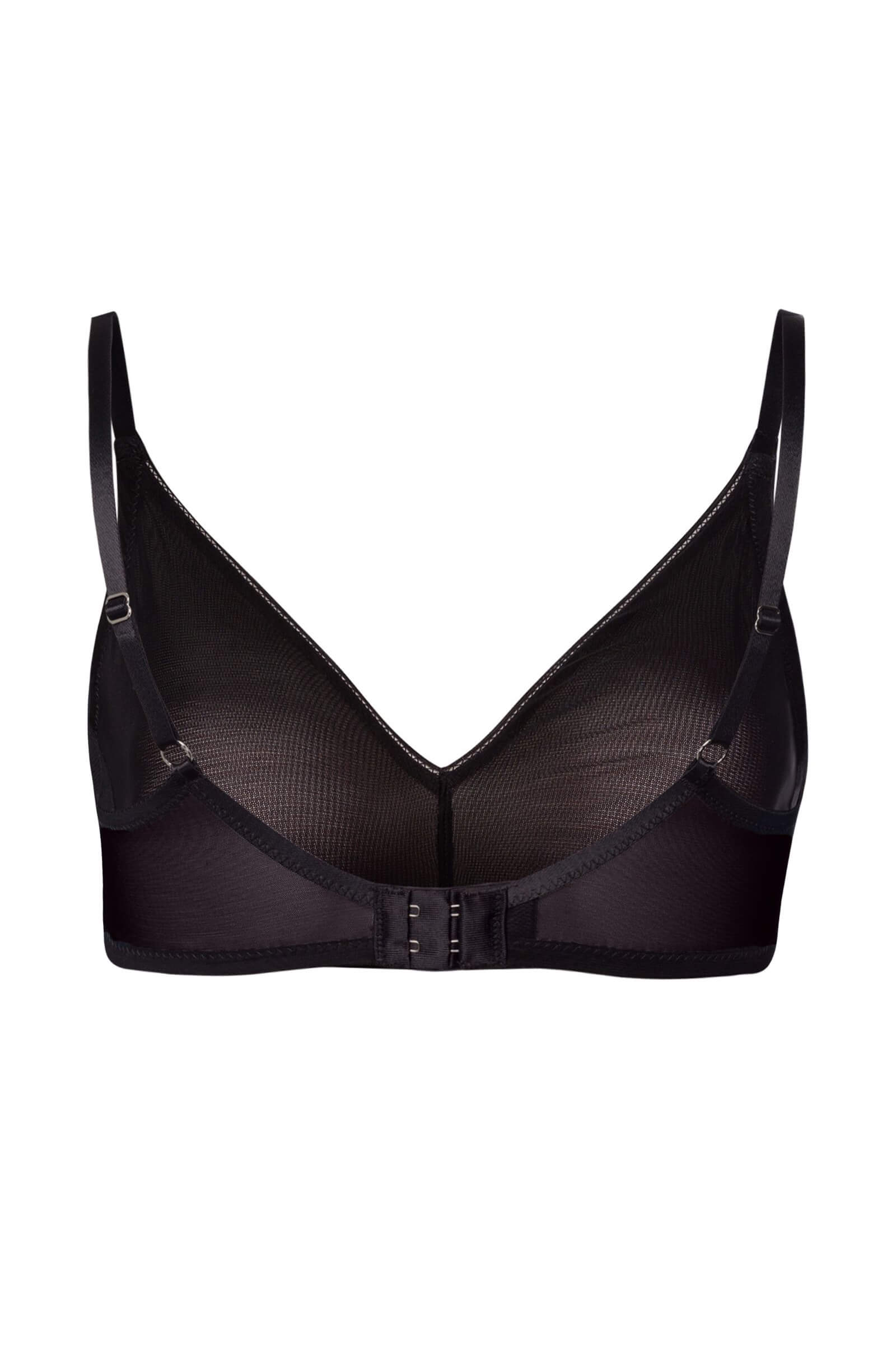 Бесшовный бюстгальтер без косточек. Цвет Черный (070019)