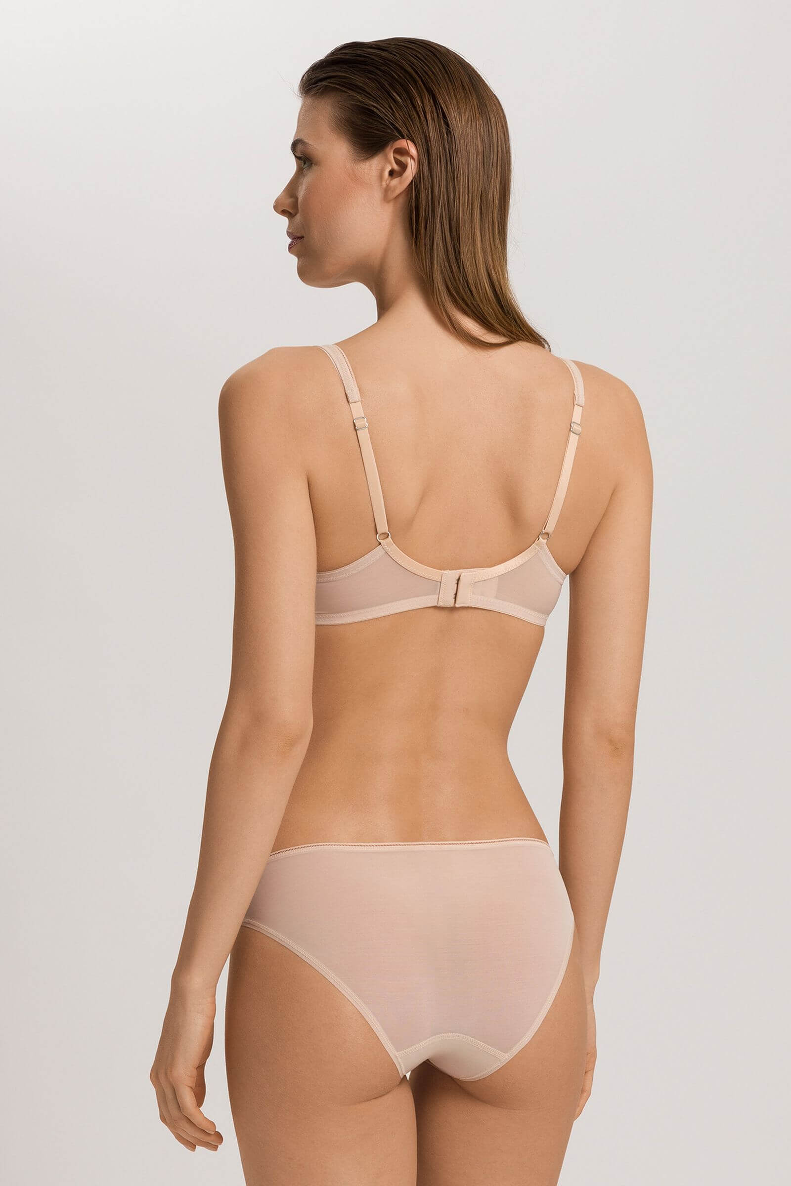 Бюстгальтер деми на косточках. Цвет Бежевый (070274)