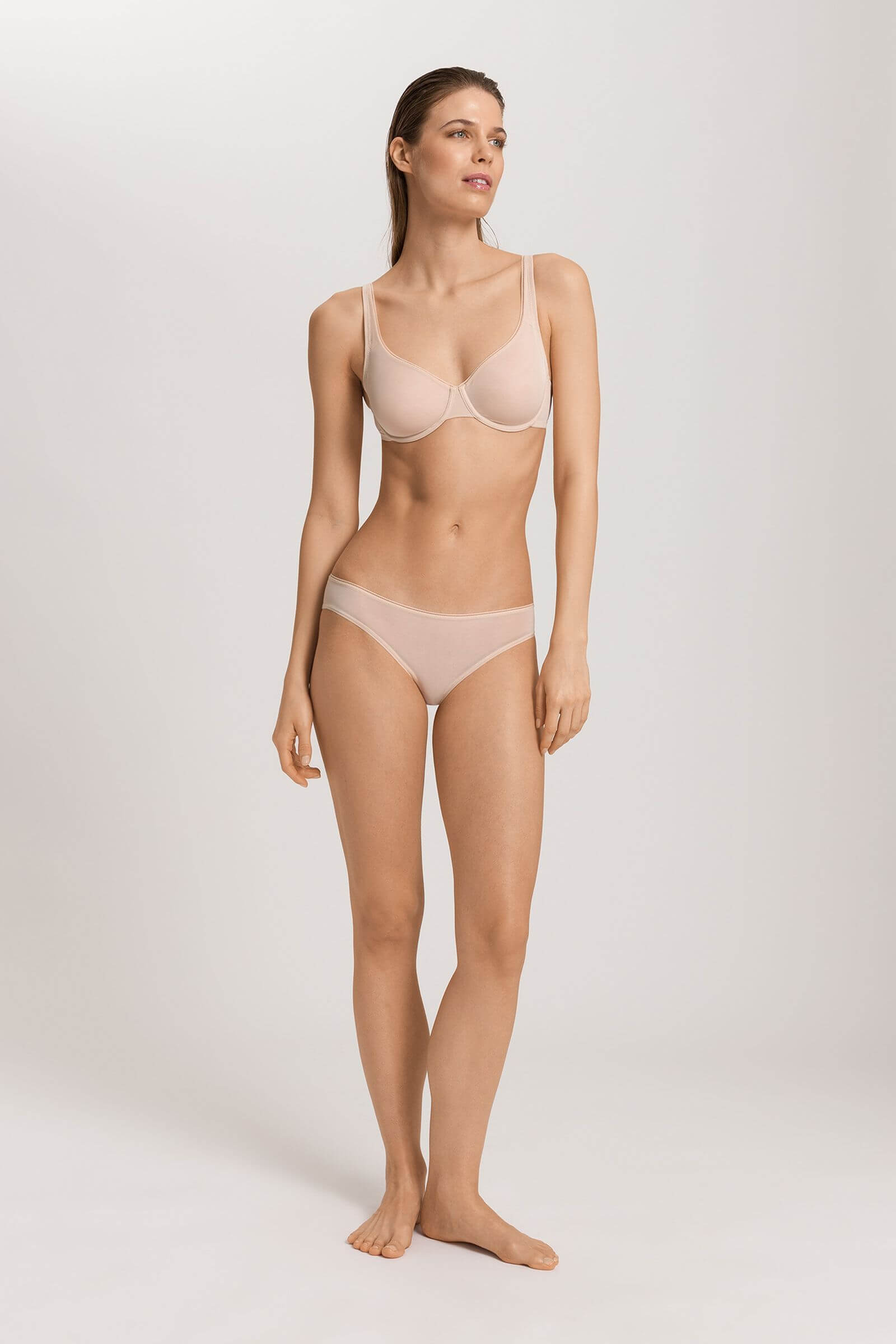 Бюстгальтер деми на косточках. Цвет Бежевый (070274)