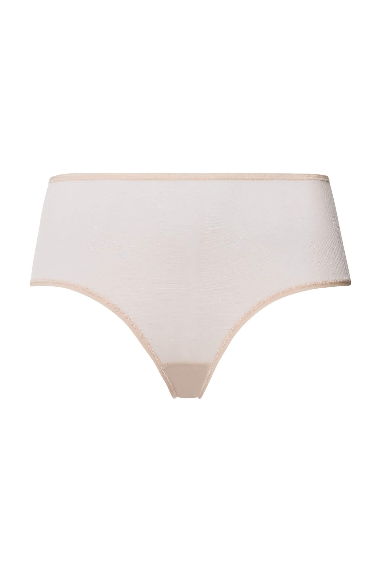 Бесшовные трусы хипстеры с классической посадкой. Цвет Бежевый (070274)