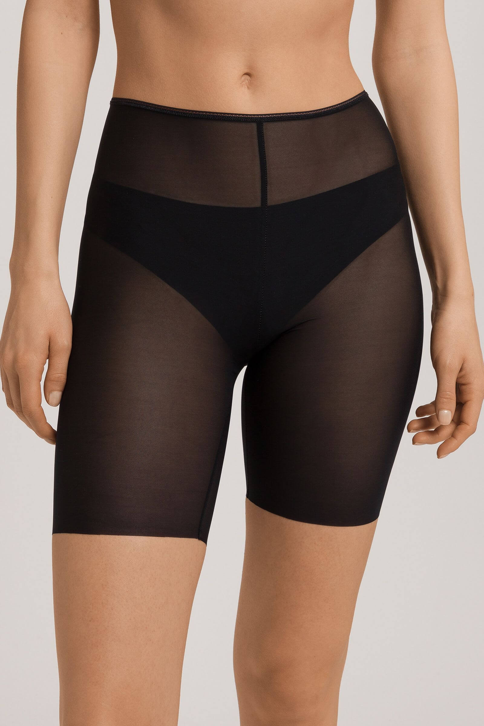 Бесшовные трусы панталоны. Цвет Черный (070019)