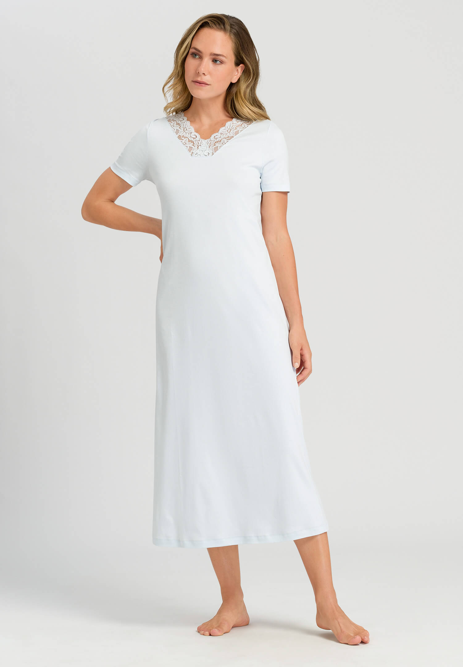 Ночная сорочка. Цвет Голубой (072507)