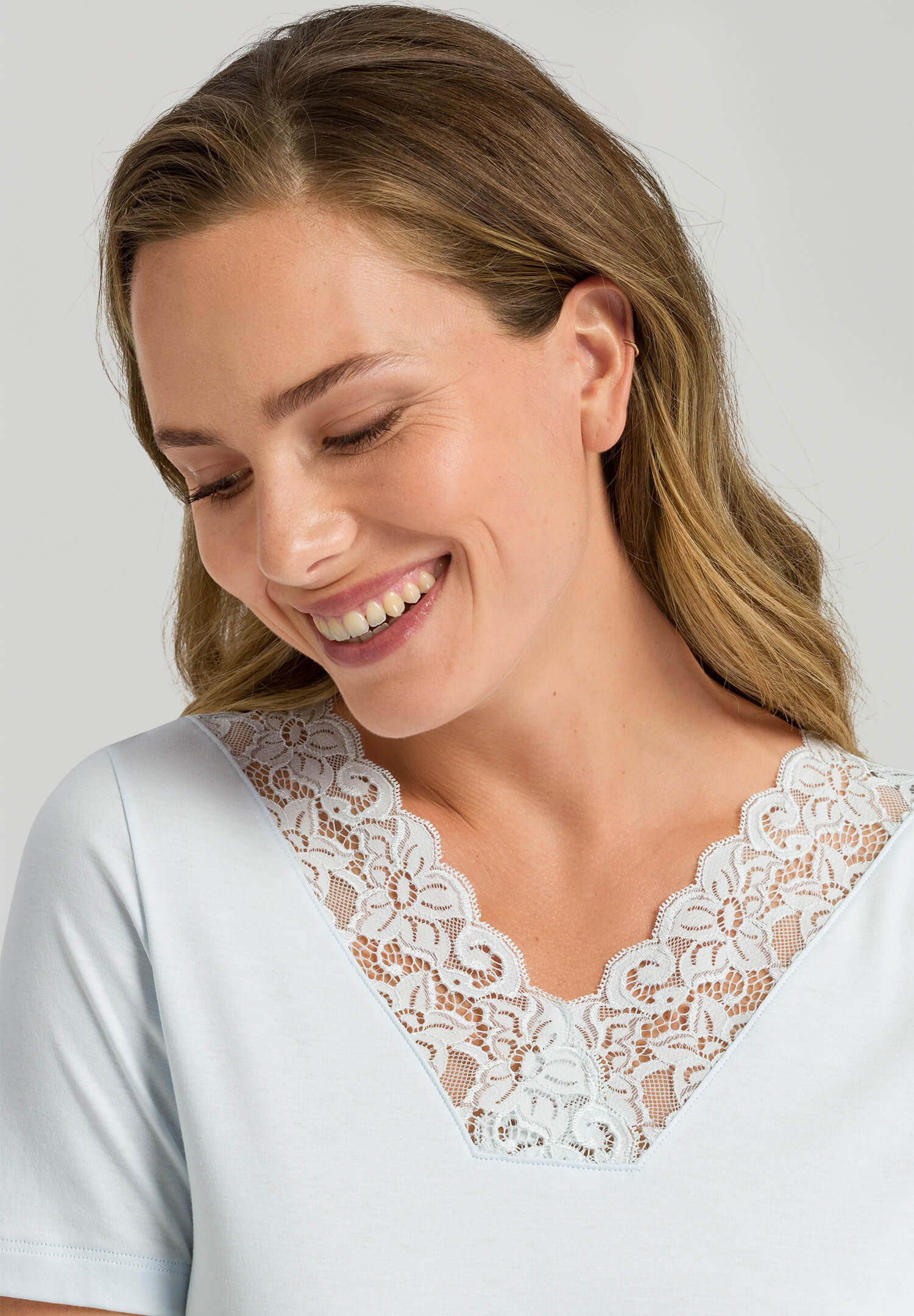 Ночная сорочка. Цвет Голубой (072507)