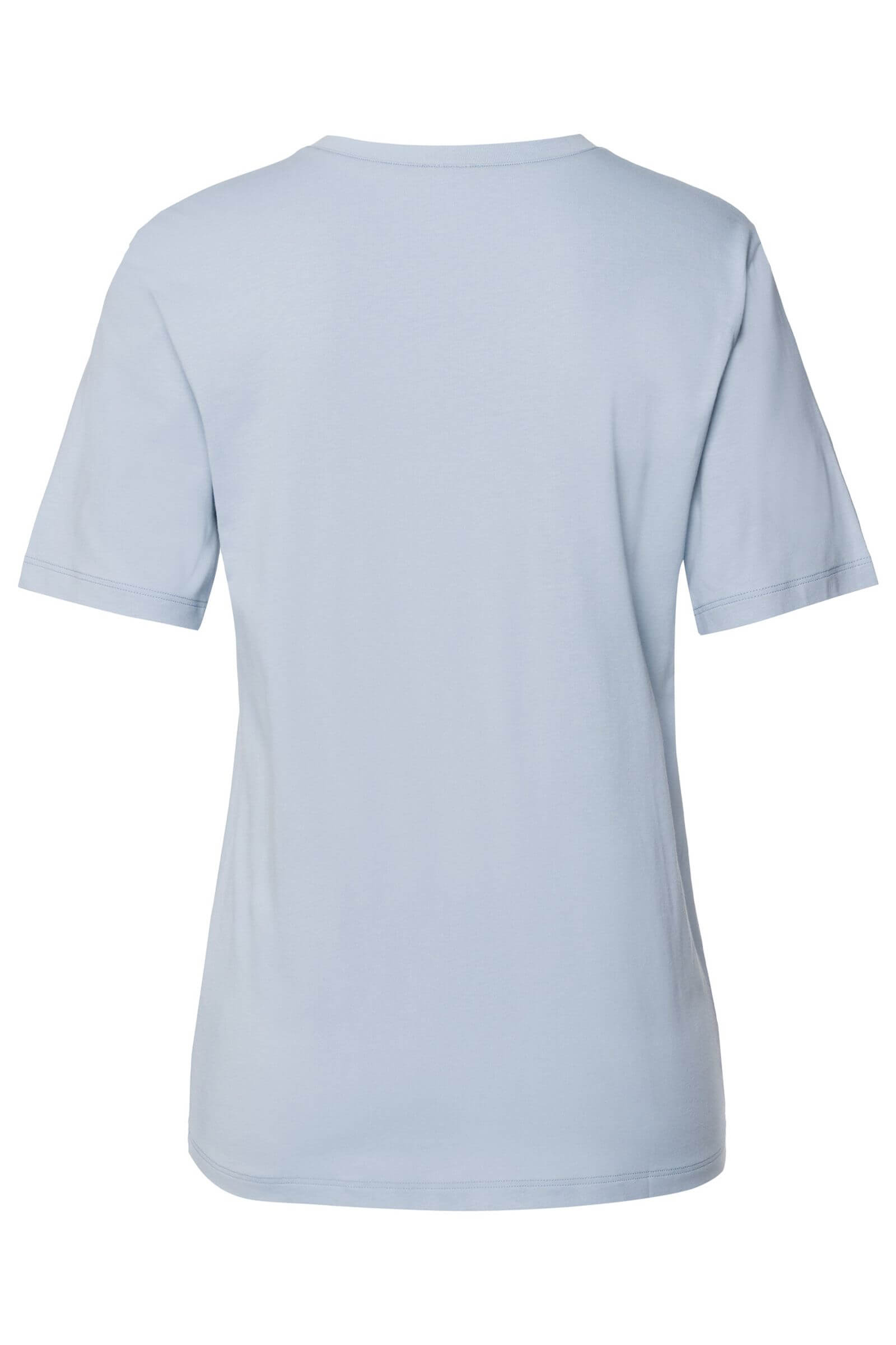 Футболка с круглым вырезом. Цвет Голубой (072622)