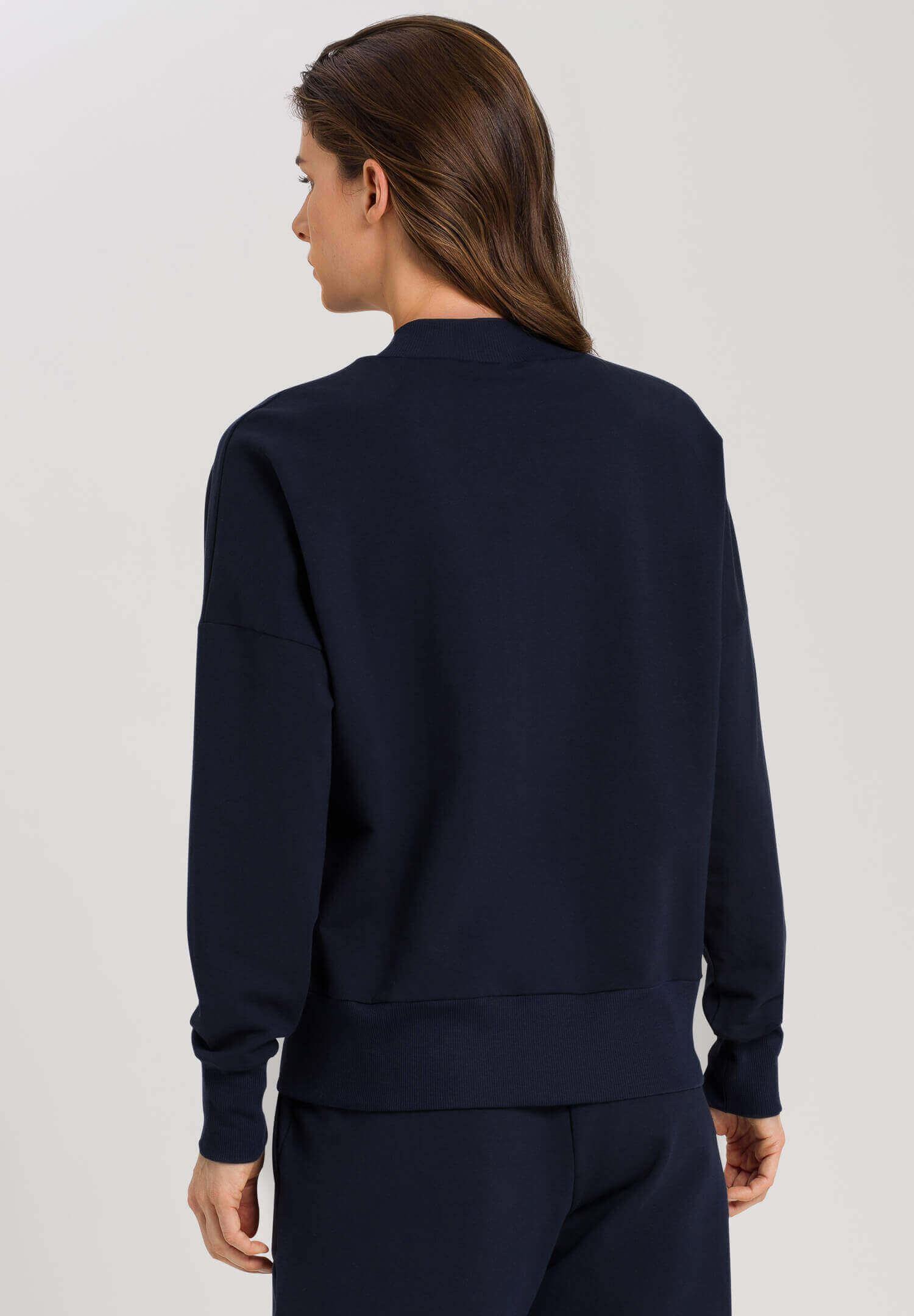 Толстовка из органического хлопка. Цвет Синий (071610)