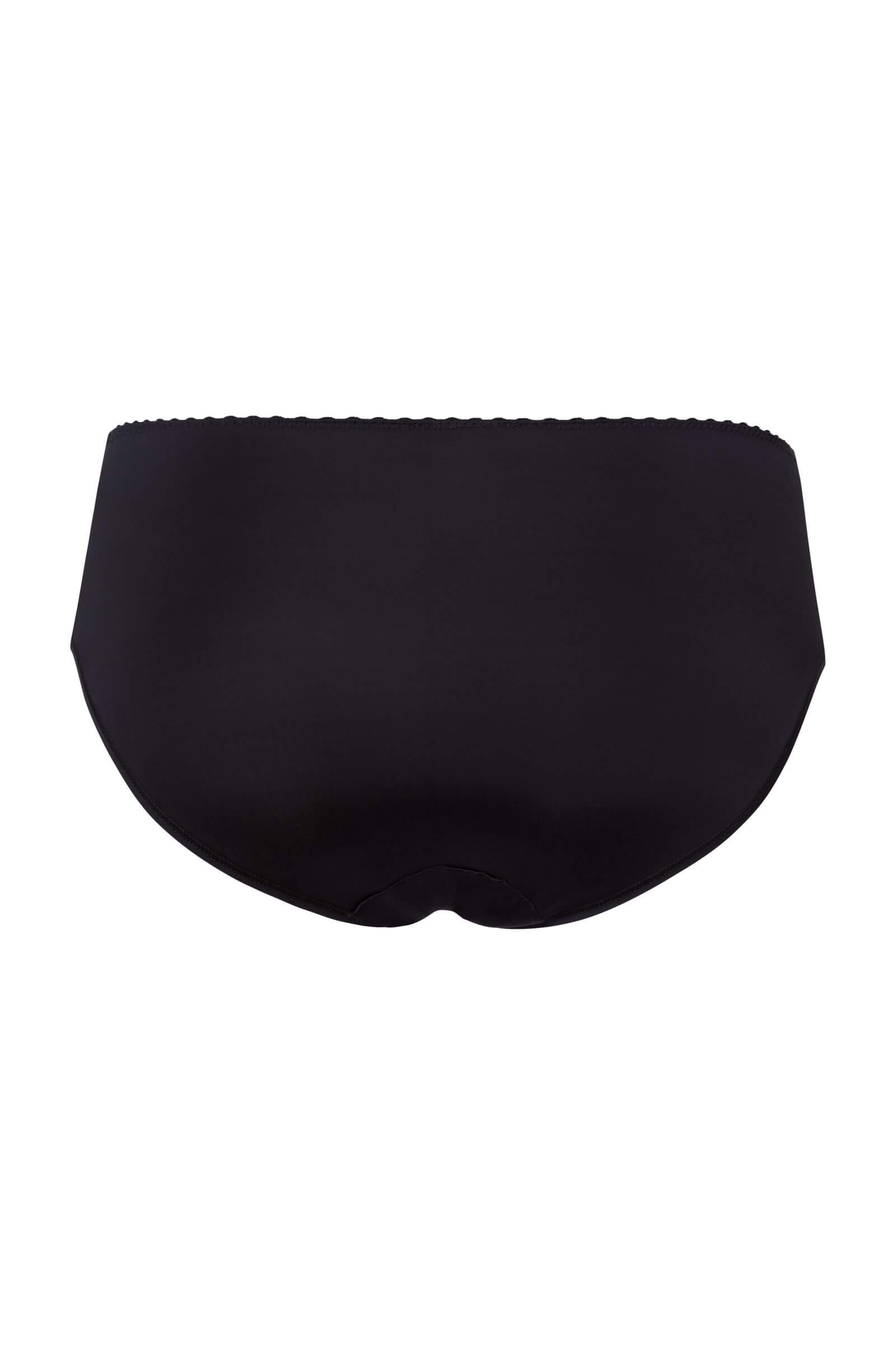 Трусы хипстеры из шелковистой вискозы. Цвет Черный (070019)