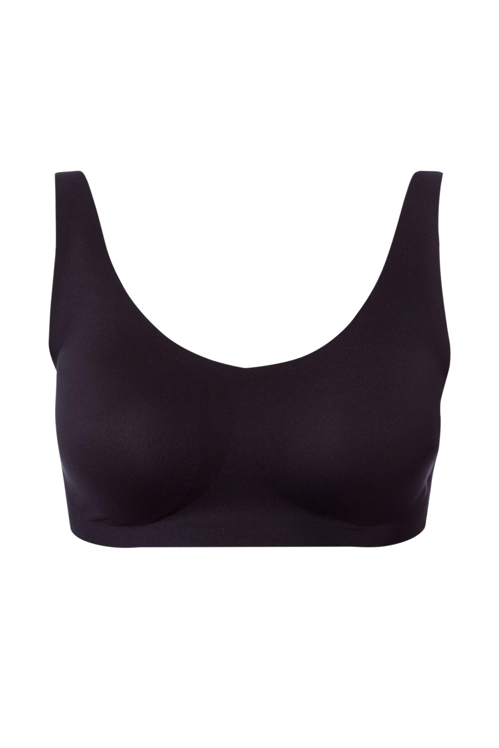 Бесшовный бюстгальтер со съемными вкладышами. Цвет Черный (070019)