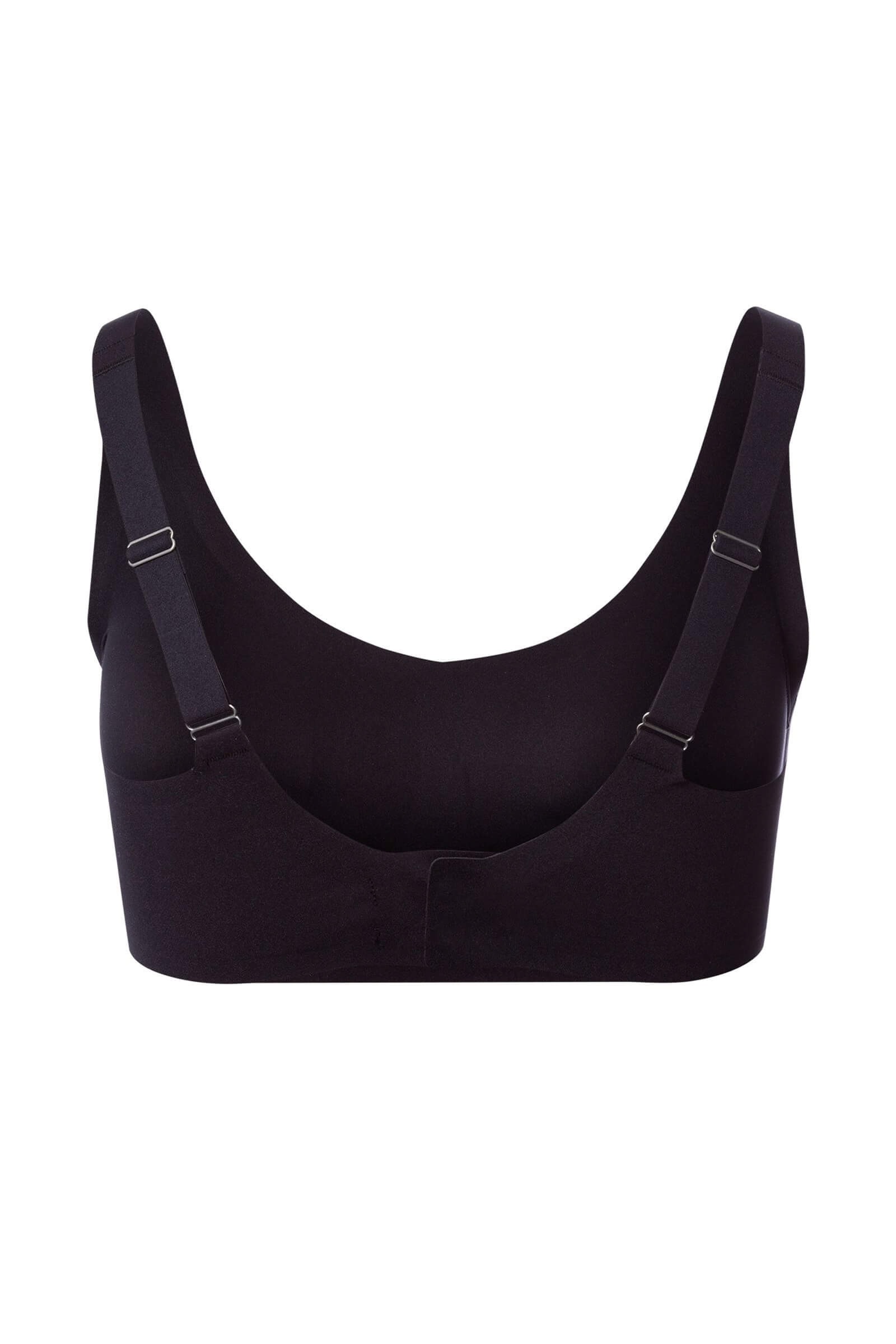 Бесшовный бюстгальтер со съемными вкладышами. Цвет Черный (070019)