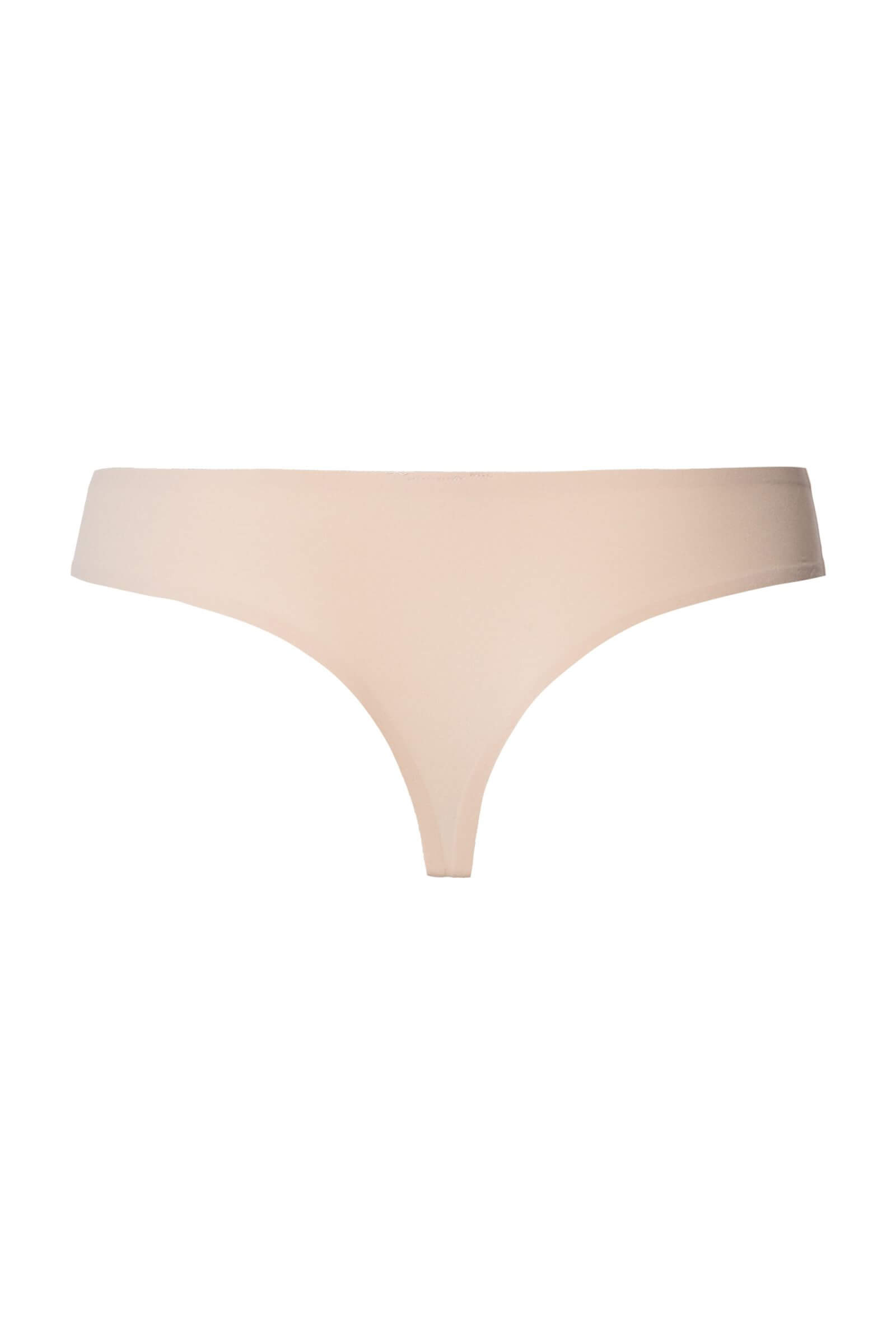 Бесшовные трусы танга. Цвет Бежевый (070274)