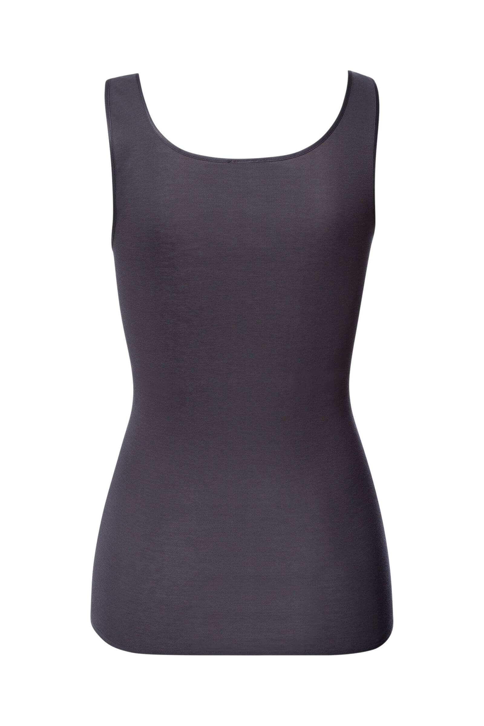 Бесшовная майка из мерсеризованного хлопка. Цвет Серый (072183)