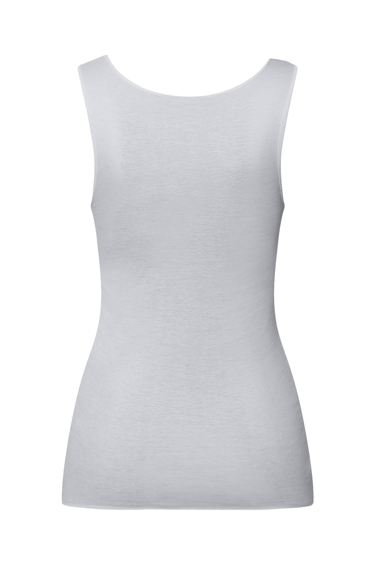 Хлопковая майка с кружевом. Цвет Голубой (072512)