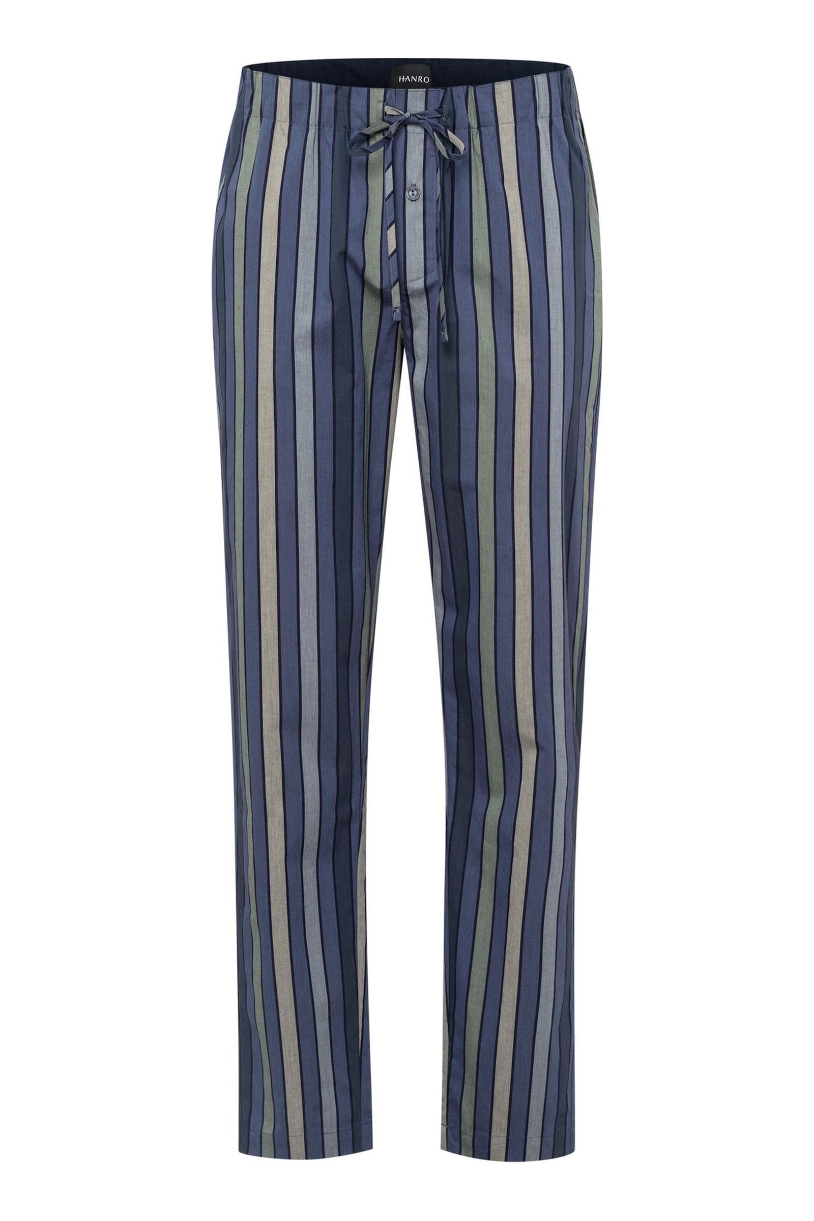 Пижамные брюки из 100% хлопка. Цвет Синий (072384)