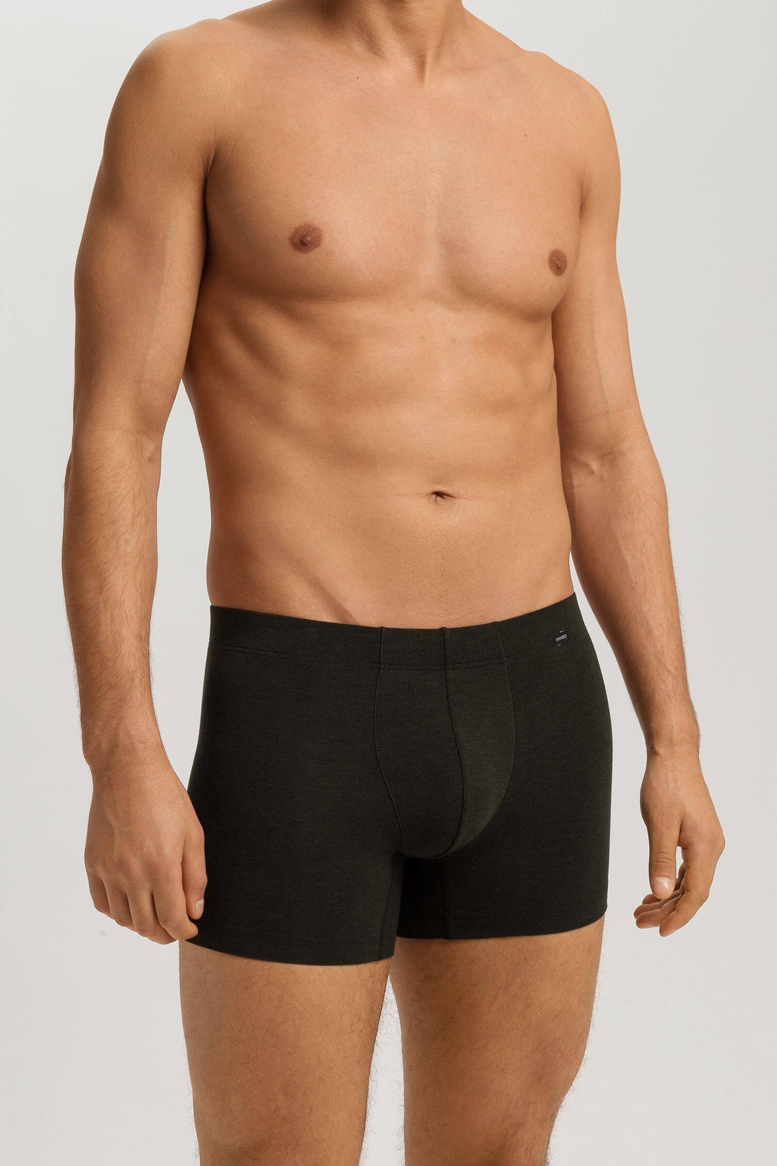 Трусы боксеры-брифы из вискозы. Цвет Зеленый (3044)