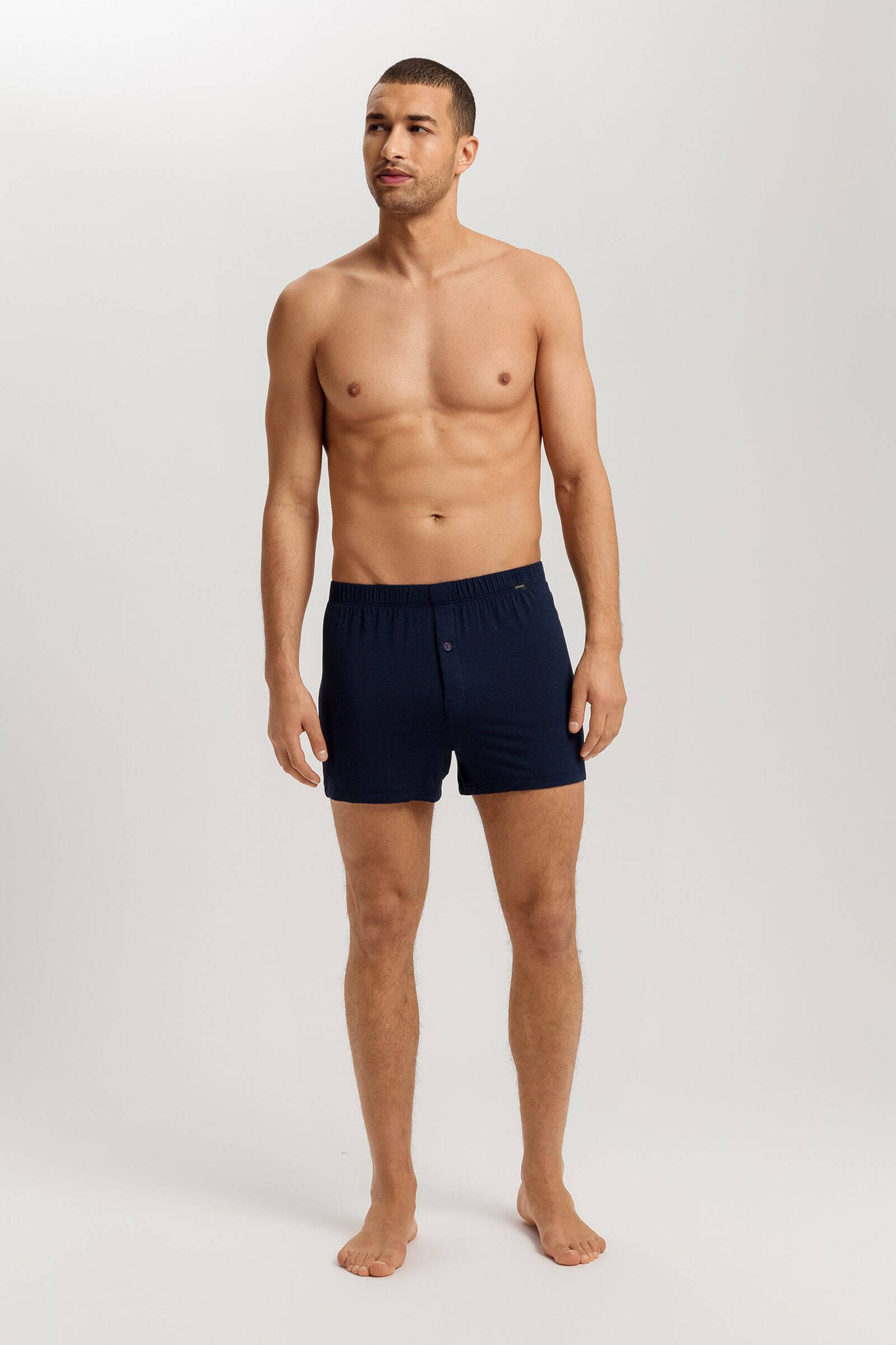 Трусы боксеры из вискозы. Цвет Синий (1610)