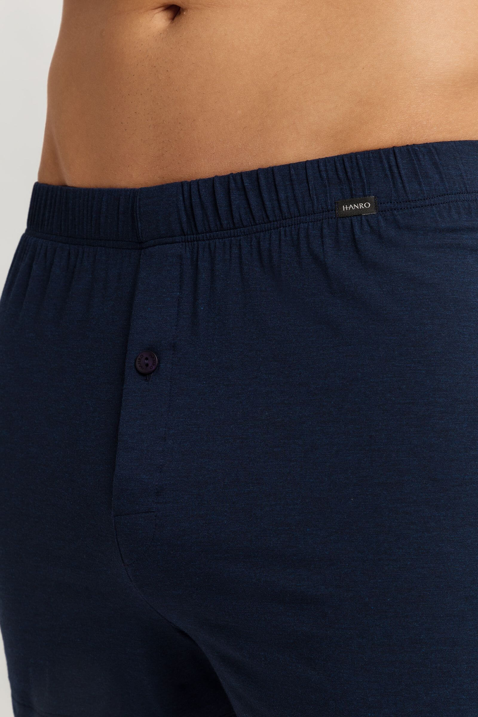 Трусы боксеры из вискозы. Цвет Синий (1610)