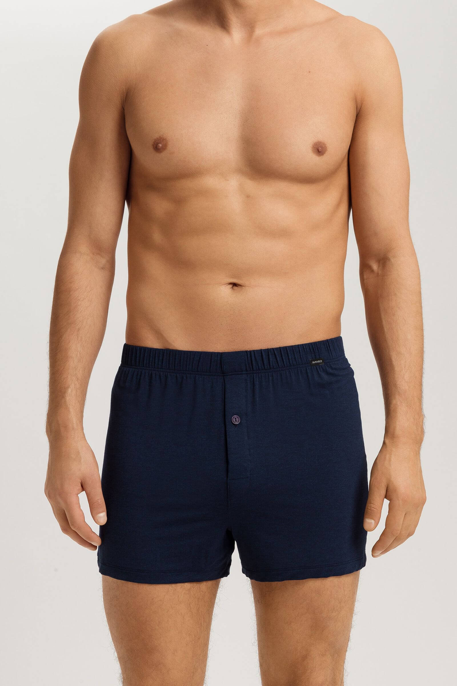 Трусы боксеры из вискозы. Цвет Синий (1610)