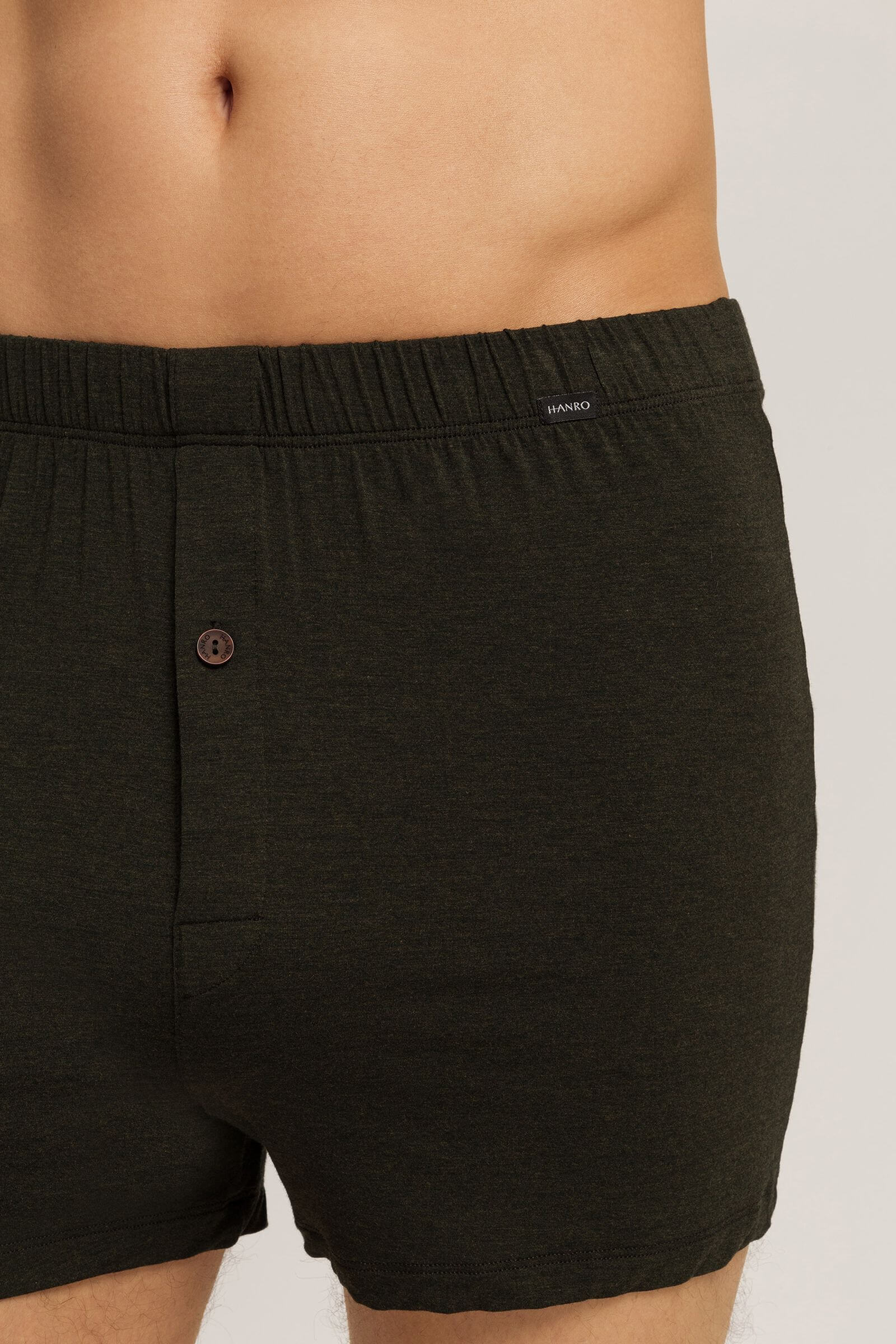 Трусы боксеры из вискозы. Цвет Черный (3044)