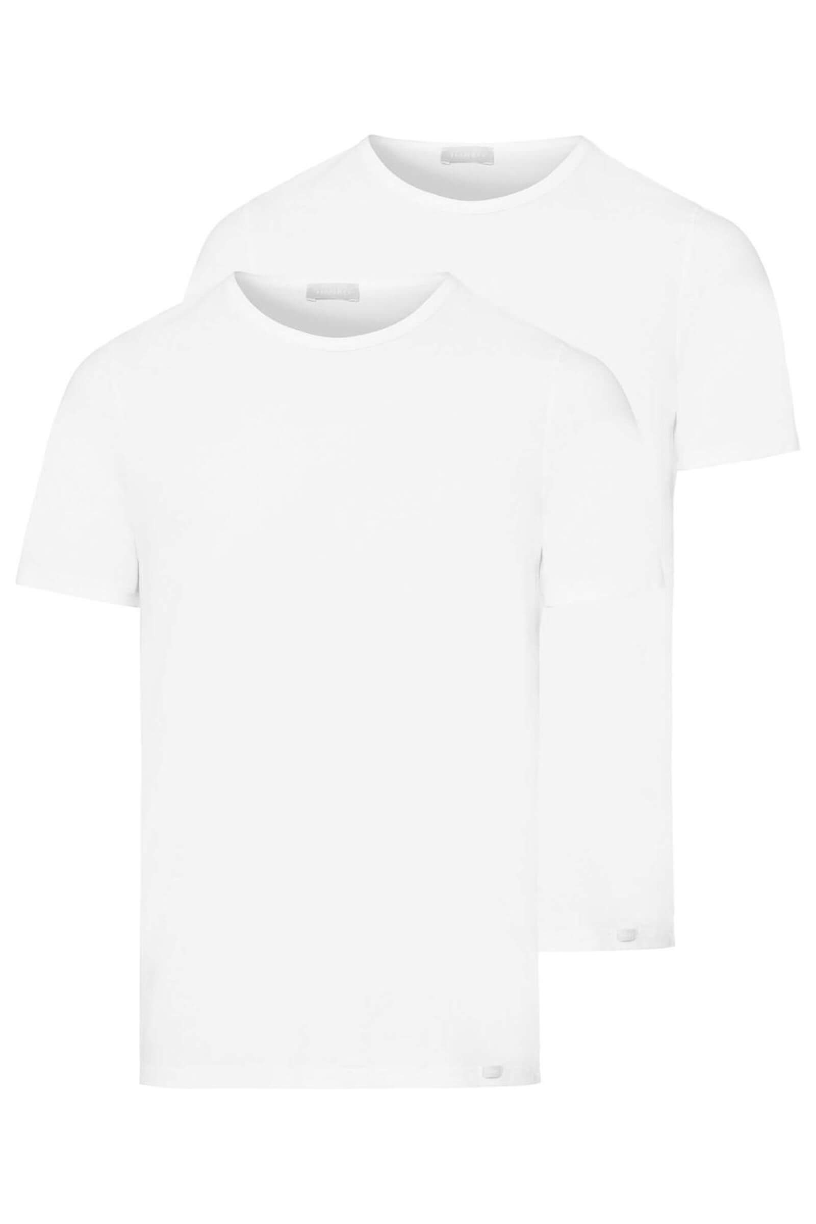 Комплект хлопковых бельевых футболок. Цвет Белый (070101)