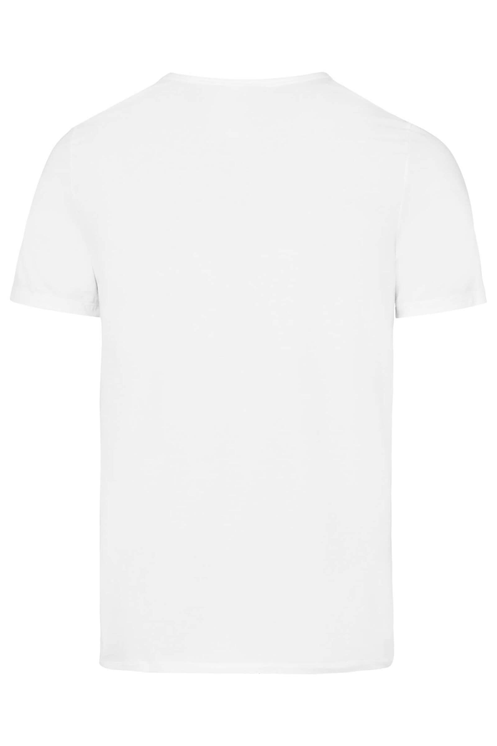 Комплект хлопковых бельевых футболок. Цвет Белый (070101)