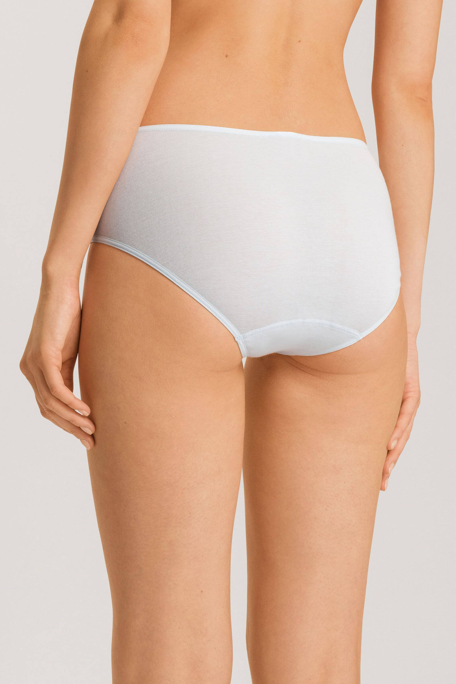 Трусы хипстеры из мерсеризированного хлопка. Цвет Голубой (072507)