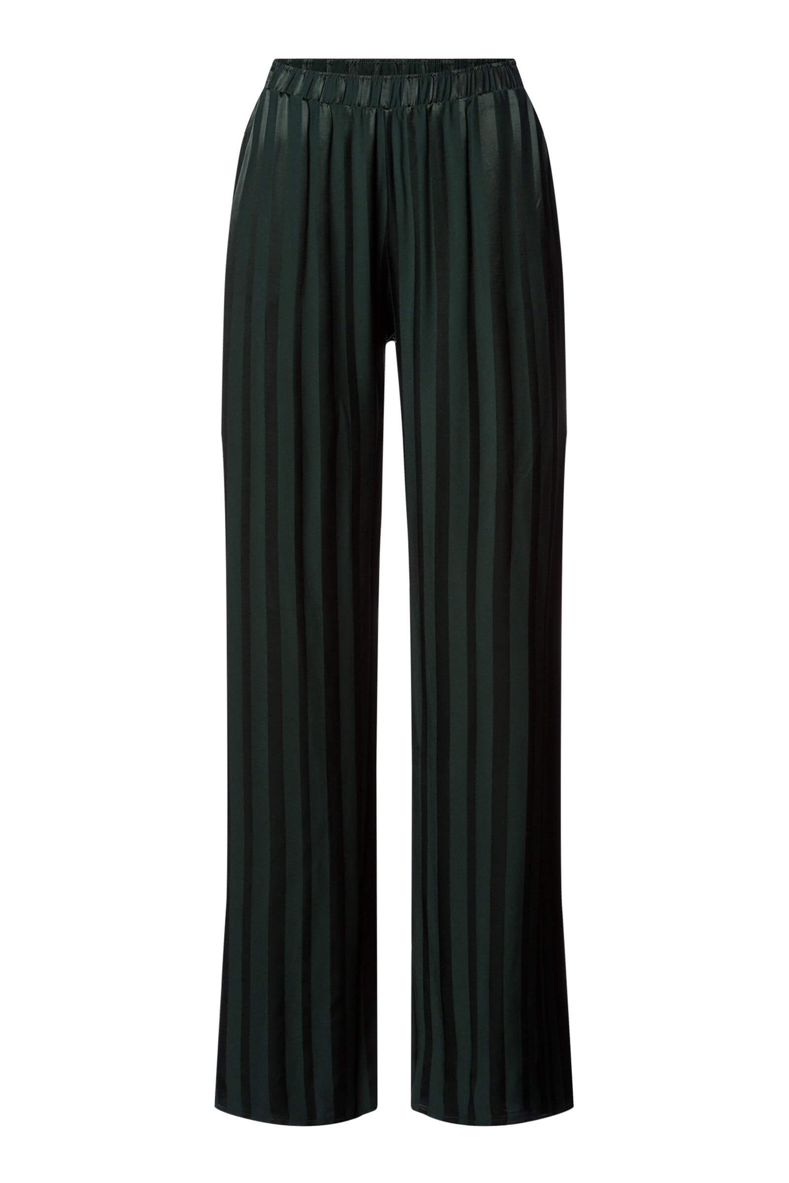 Брюки на резинке из 100% вискозы. Цвет Зеленый (072709)