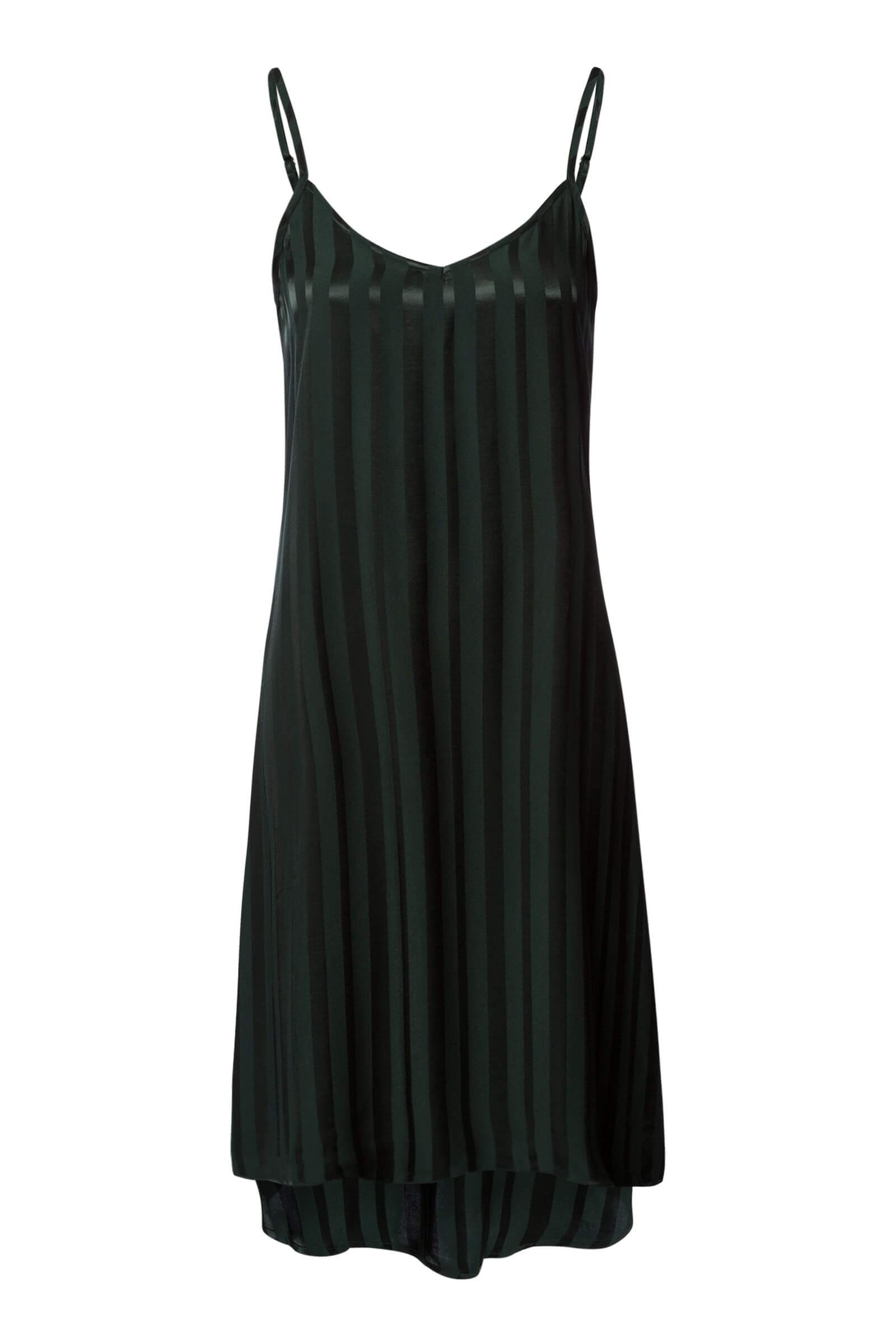 Ночная сорочка из 100% вискозы. Цвет Черный (072709)