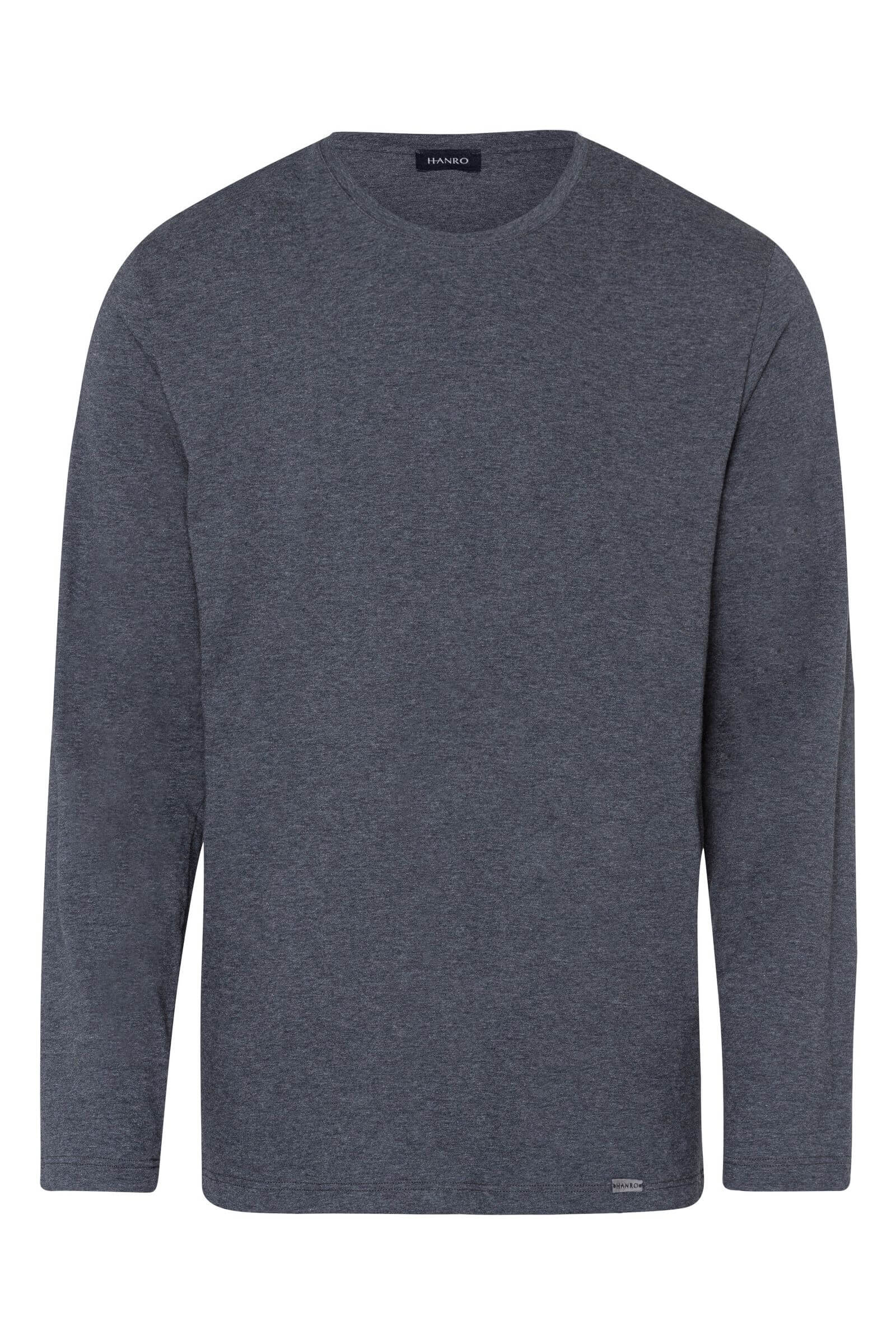 Пижамный лонгслив из 100% хлопка. Цвет Серый (071175)