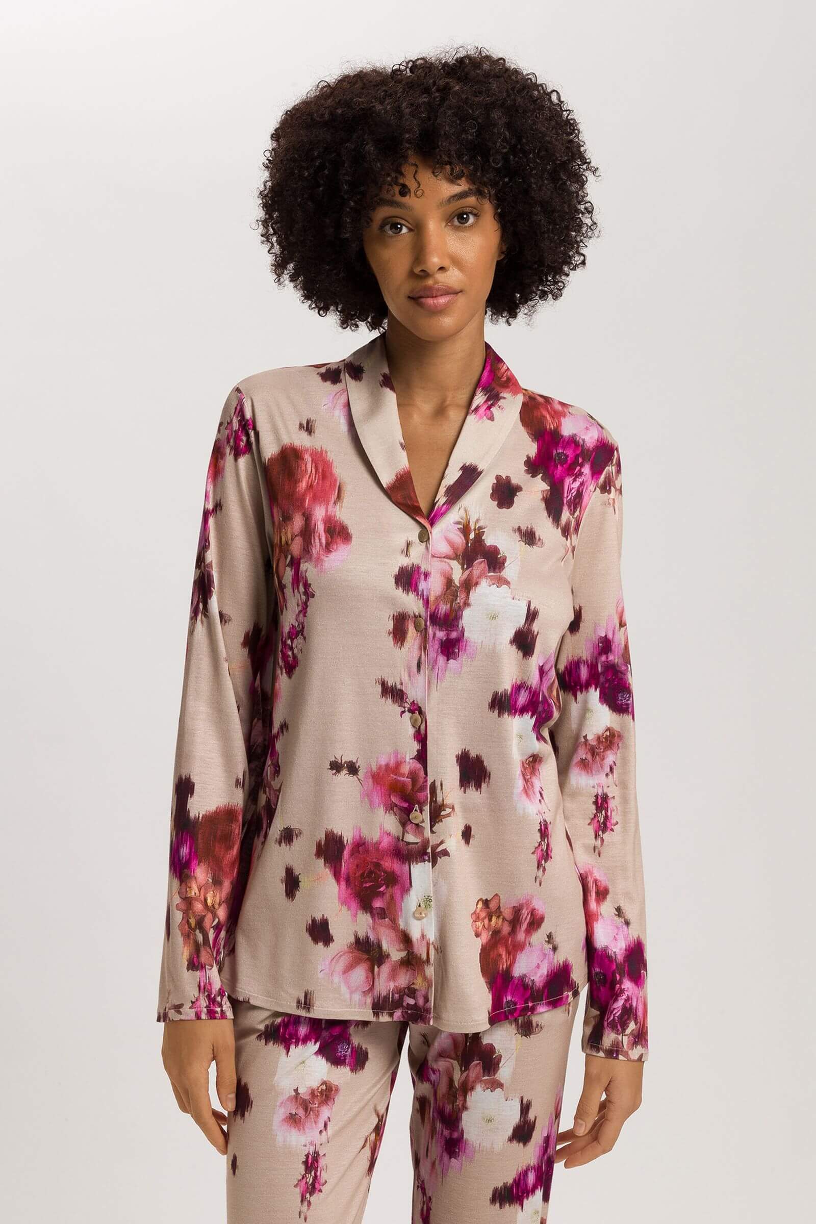 Рубашка из 100% модала. Цвет Мультиколор (073051)