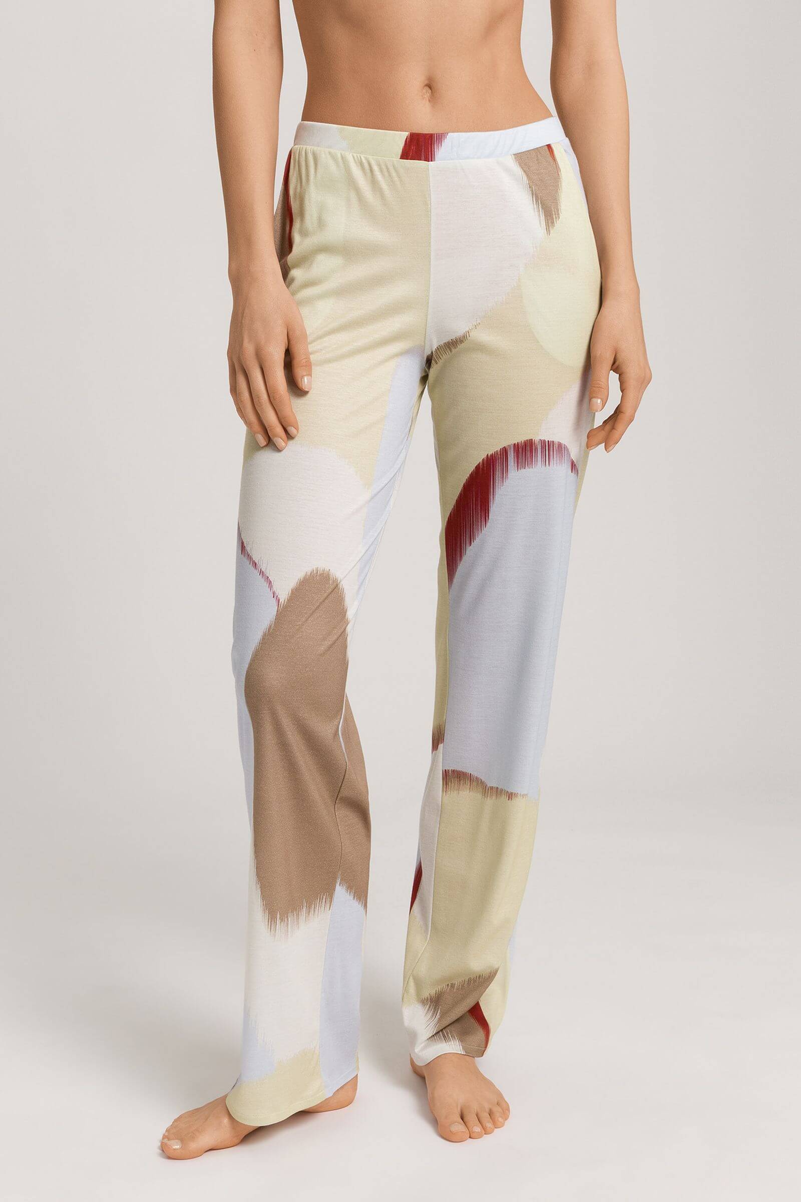 Брюки из 100% модала. Цвет Мультиколор (073050)