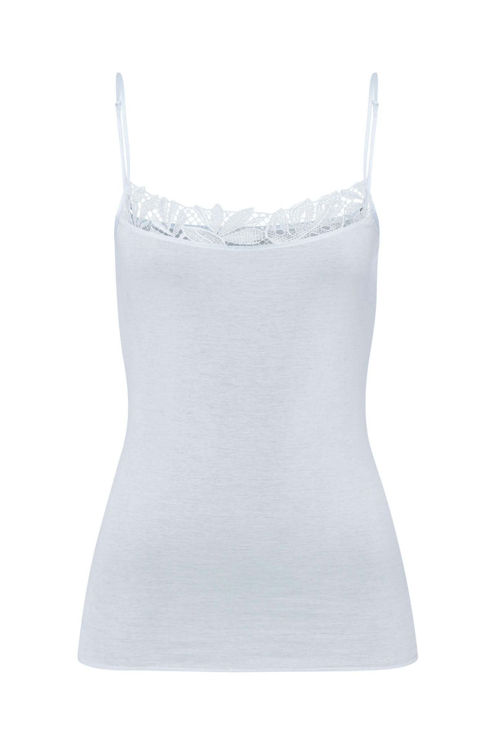 Бельевая майка из мерсеризованного хлопка. Цвет Голубой (071566)