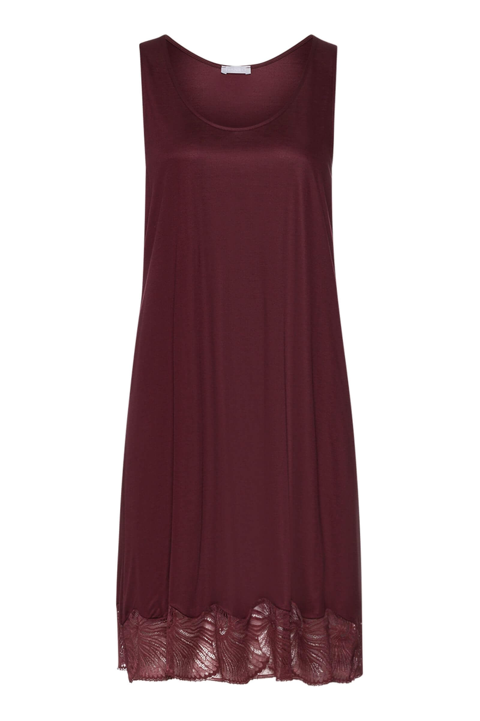 Ночная сорочка из 100% модала. Цвет Бордовый (072421)