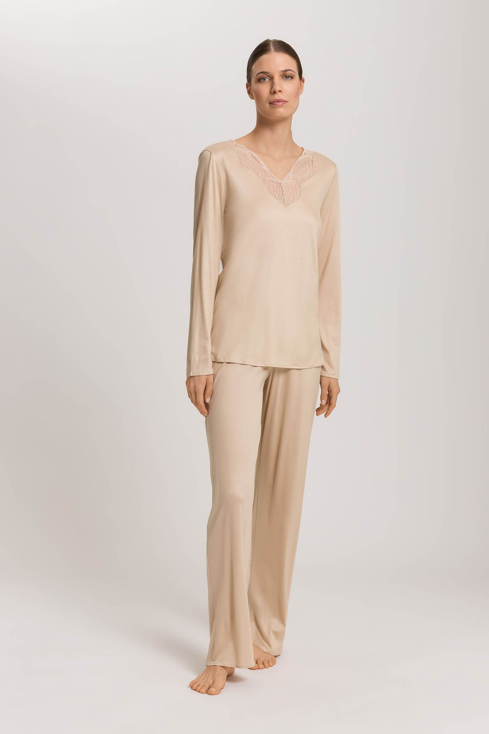 Пижама из 100% модала. Цвет Бежевый (072216)
