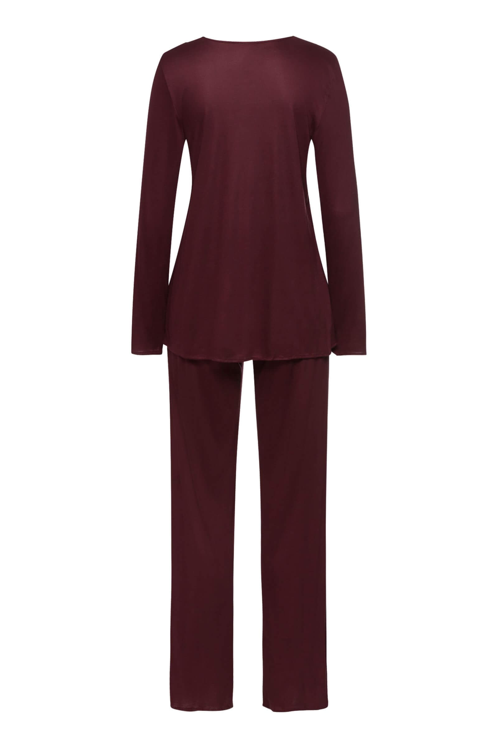 Пижама из 100% модала. Цвет Бордовый (072421)