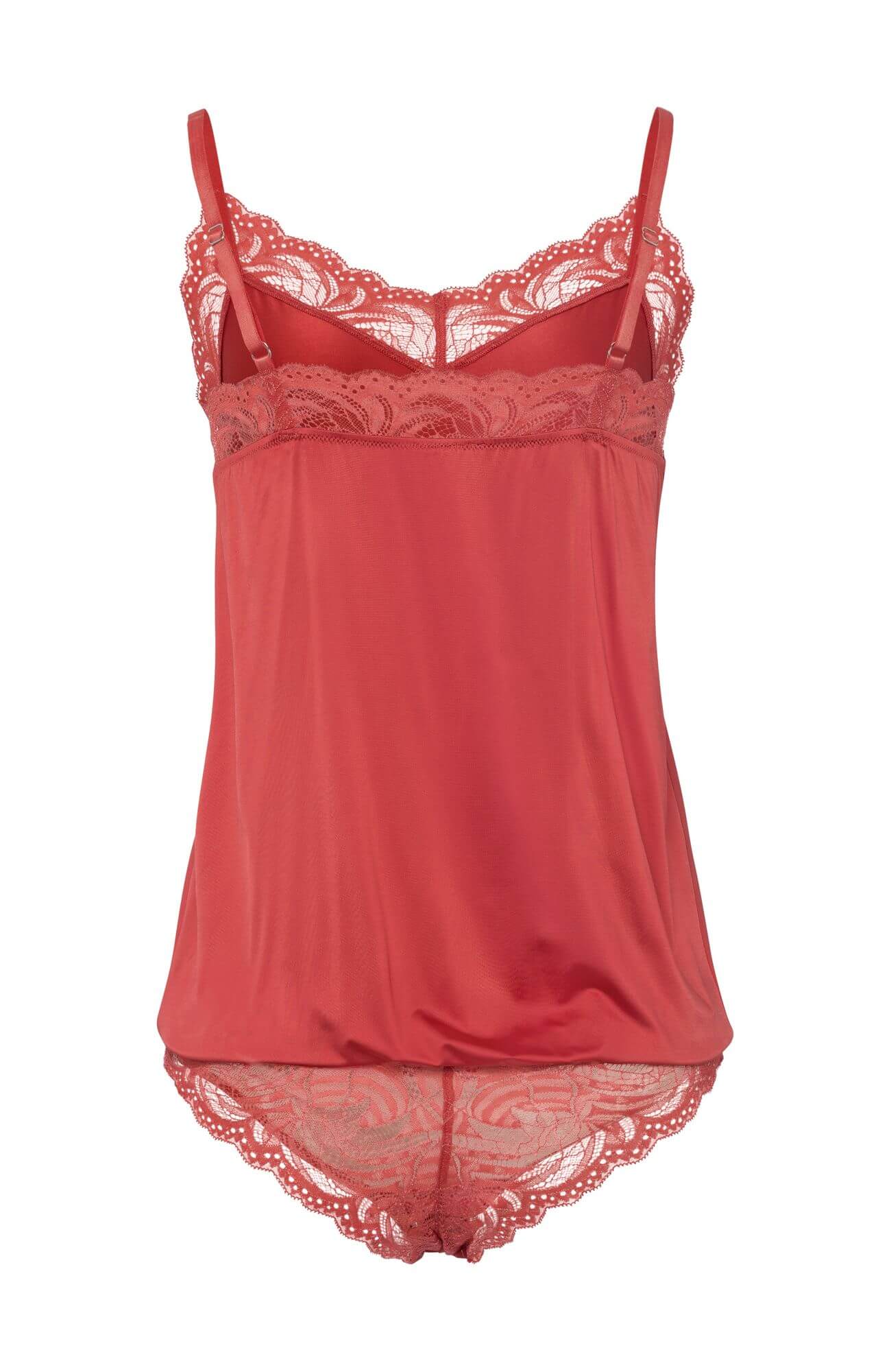 Боди с кружевом. Цвет Красный (071319)