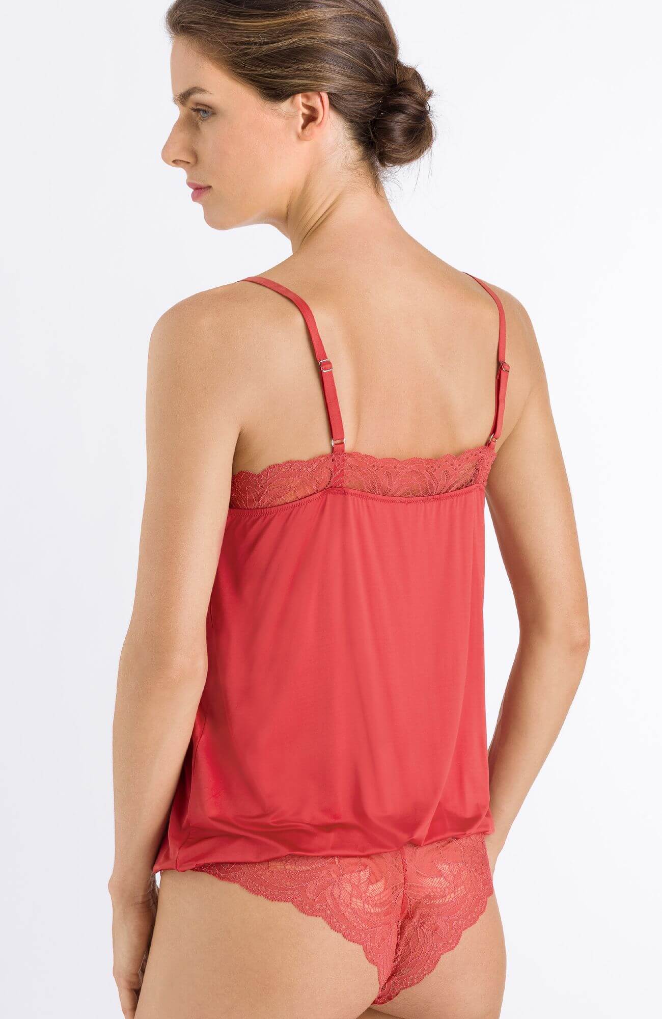 Боди с кружевом. Цвет Красный (071319)