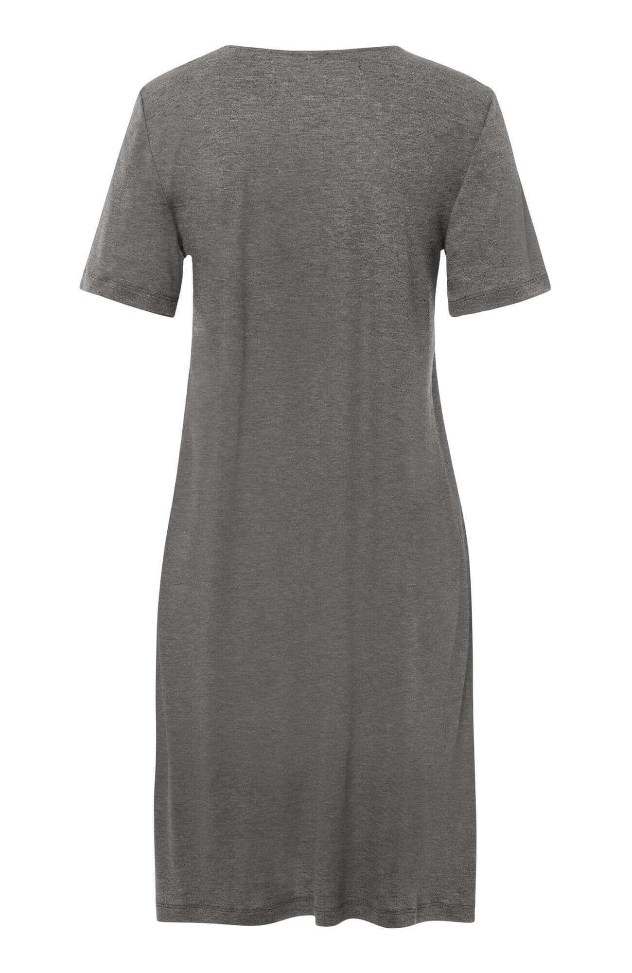 Ночная рубашка с коротким рукавом. Цвет Серый (071119)