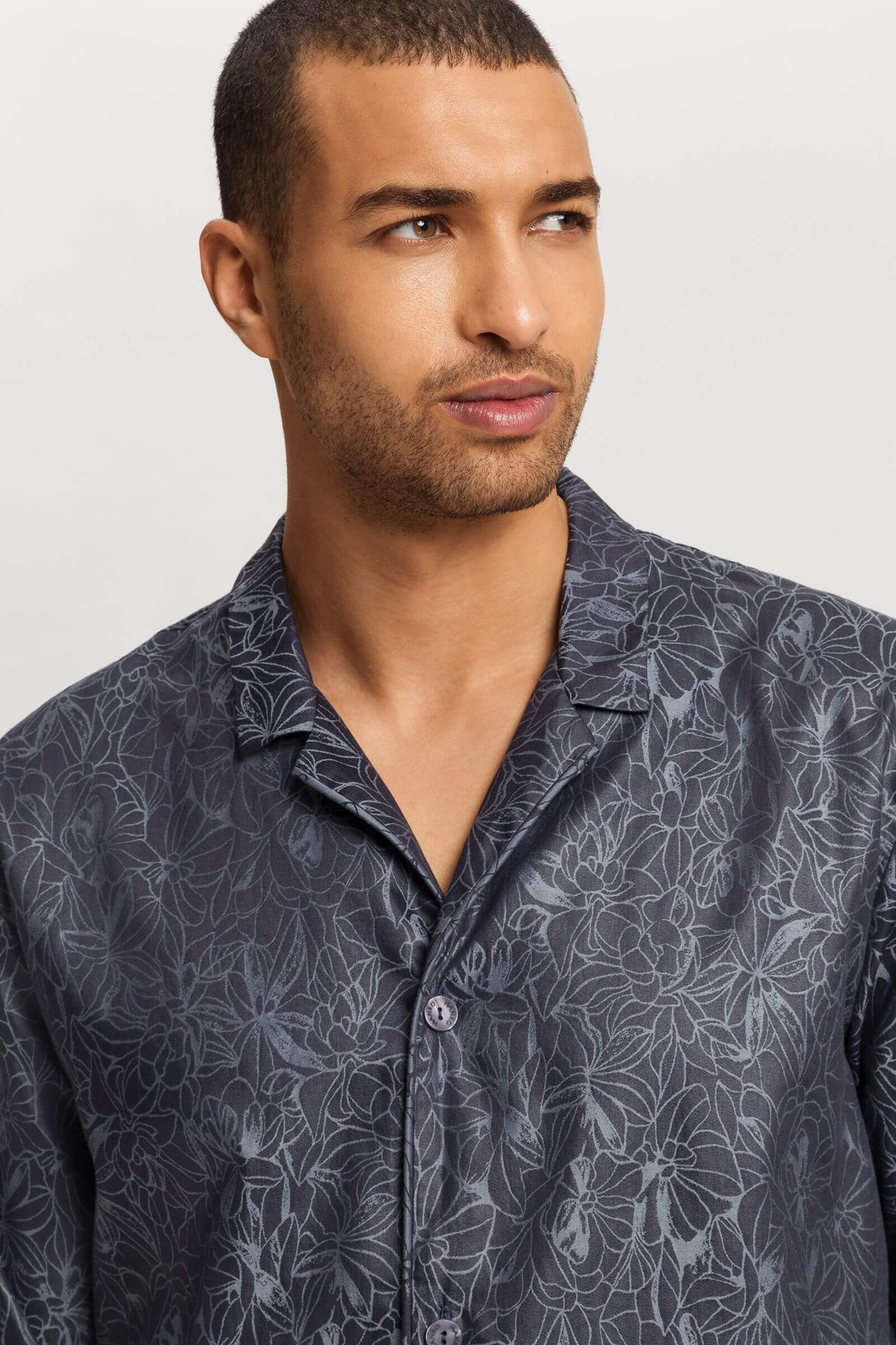 Пижама из 100% мерсеризованного хлопка. Цвет Синий (073038)