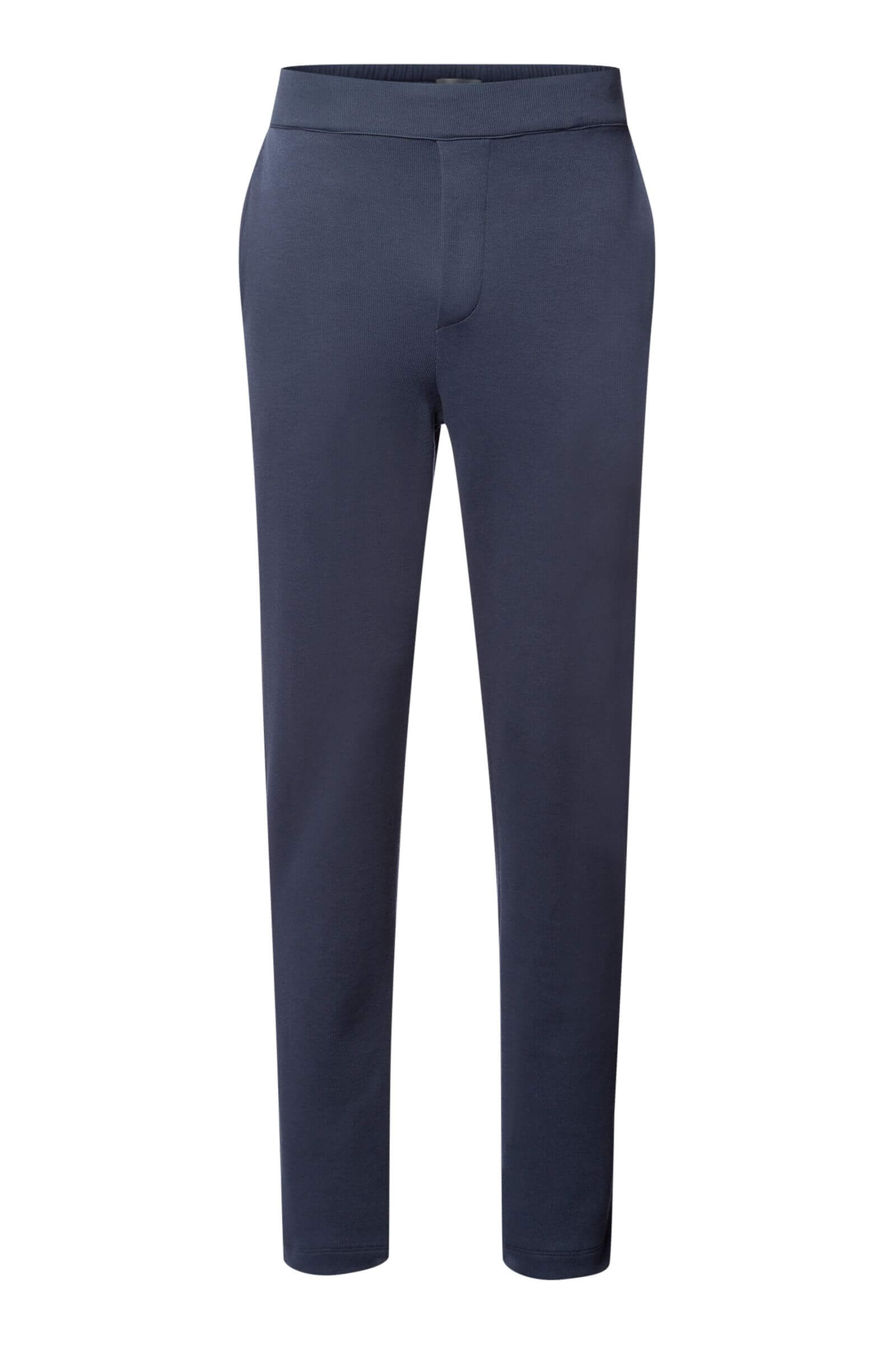 Зауженные брюки из хлопка. Цвет Синий (072635)