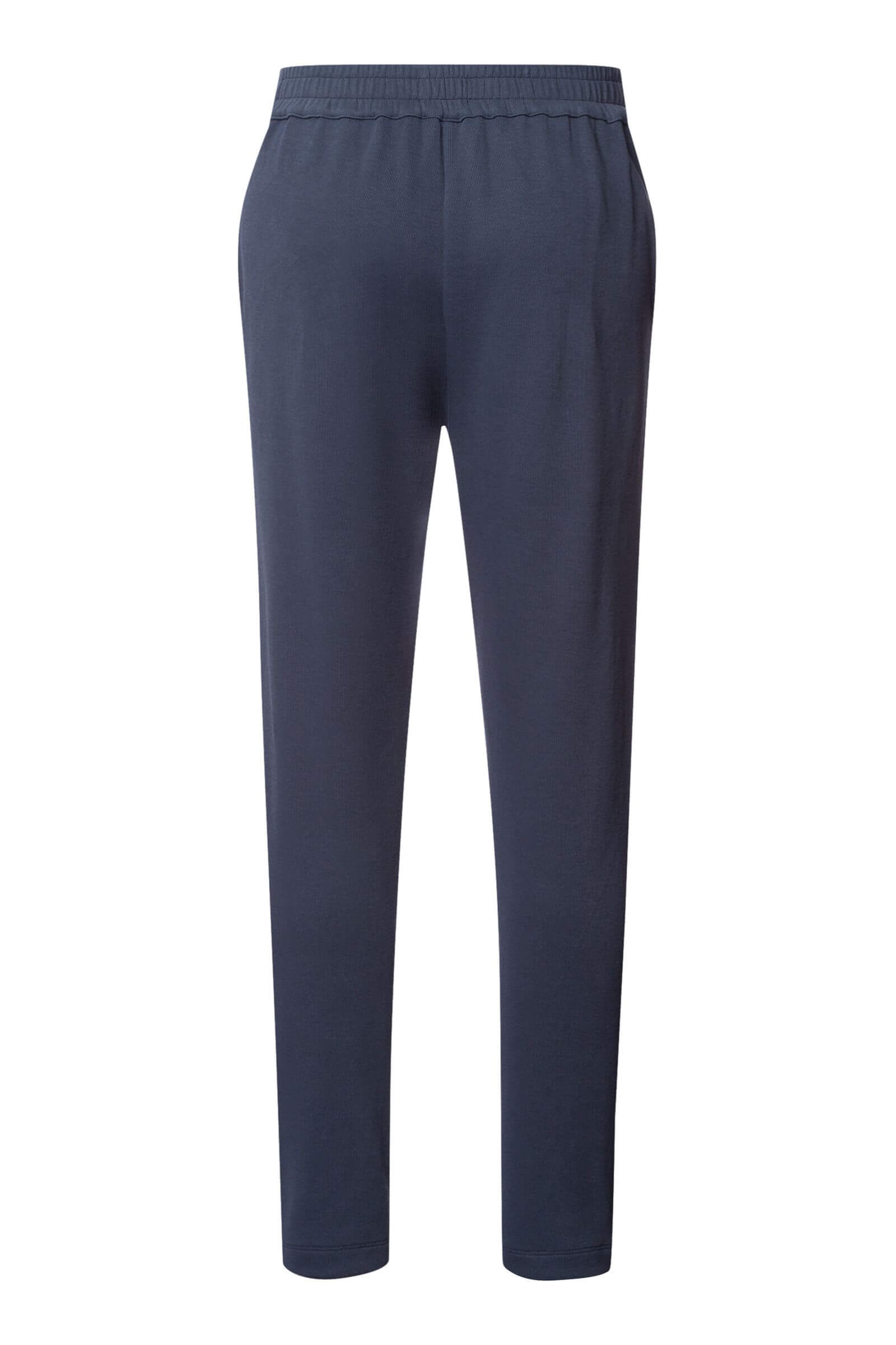 Зауженные брюки из хлопка. Цвет Синий (072635)