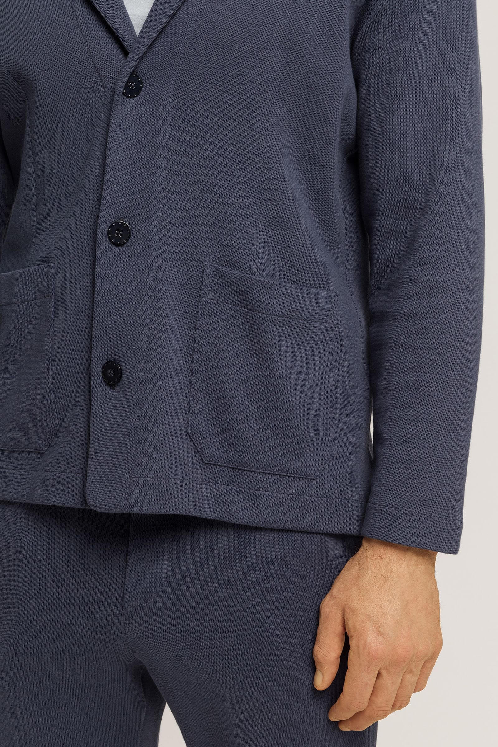 Жакет из хлопка. Цвет Синий (072635)