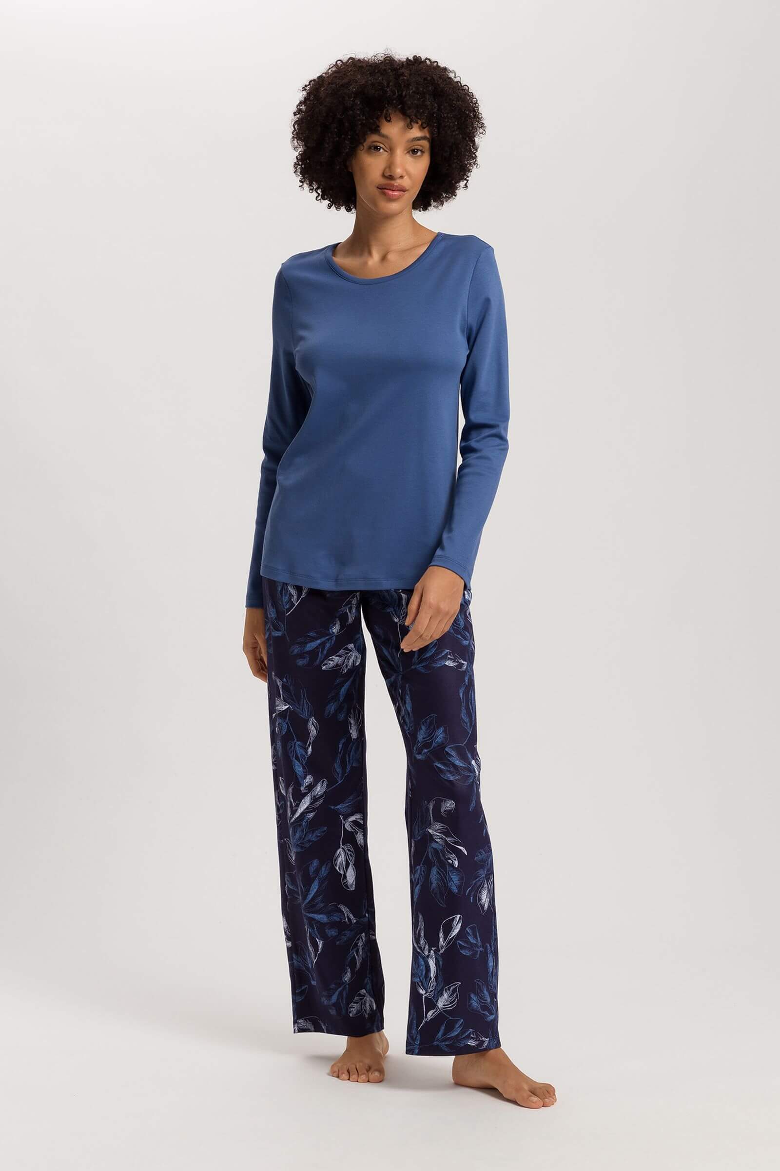 Пижамные брюки на резинке. Цвет Синий (073053)