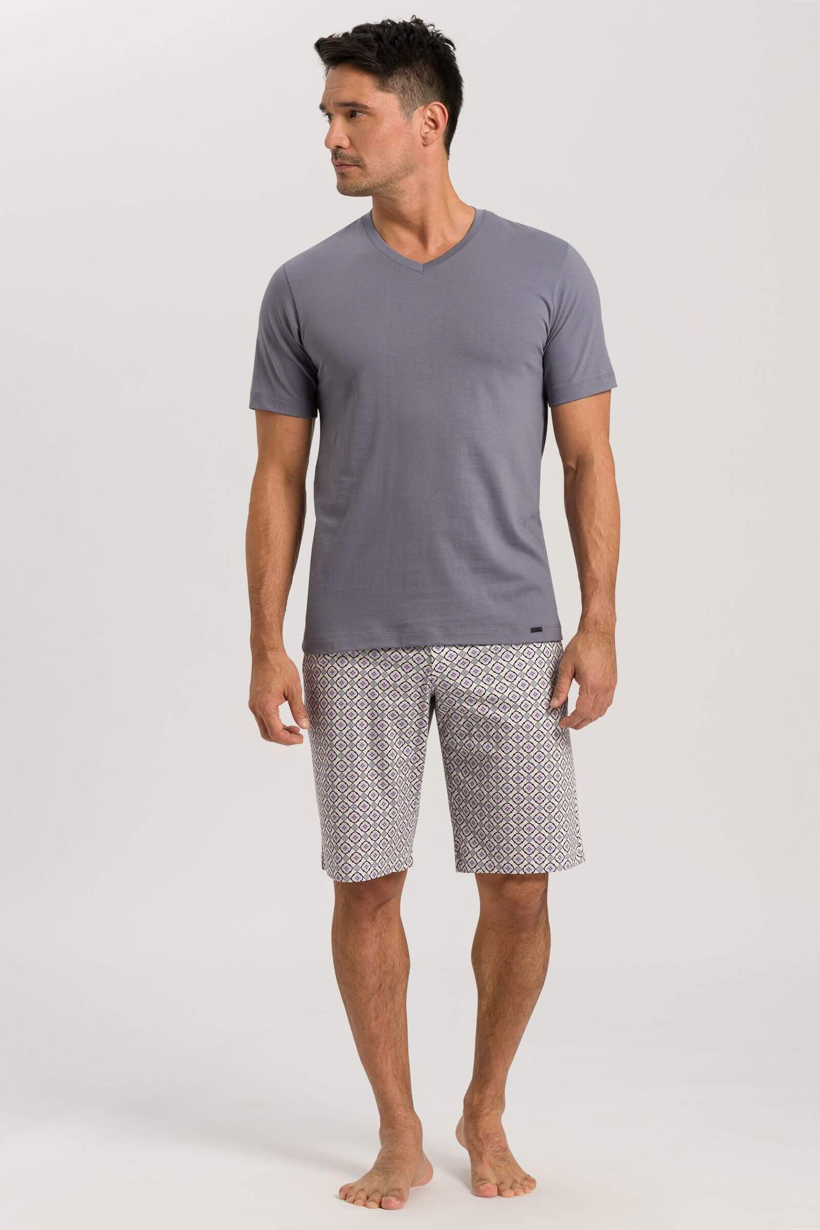 Шорты из 100% хлопка. Цвет Серый (072946)