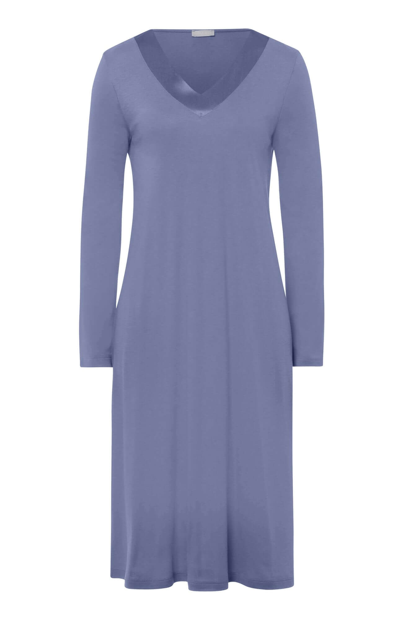 Ночная рубашка с длинным рукавом. Цвет Синий (071554)