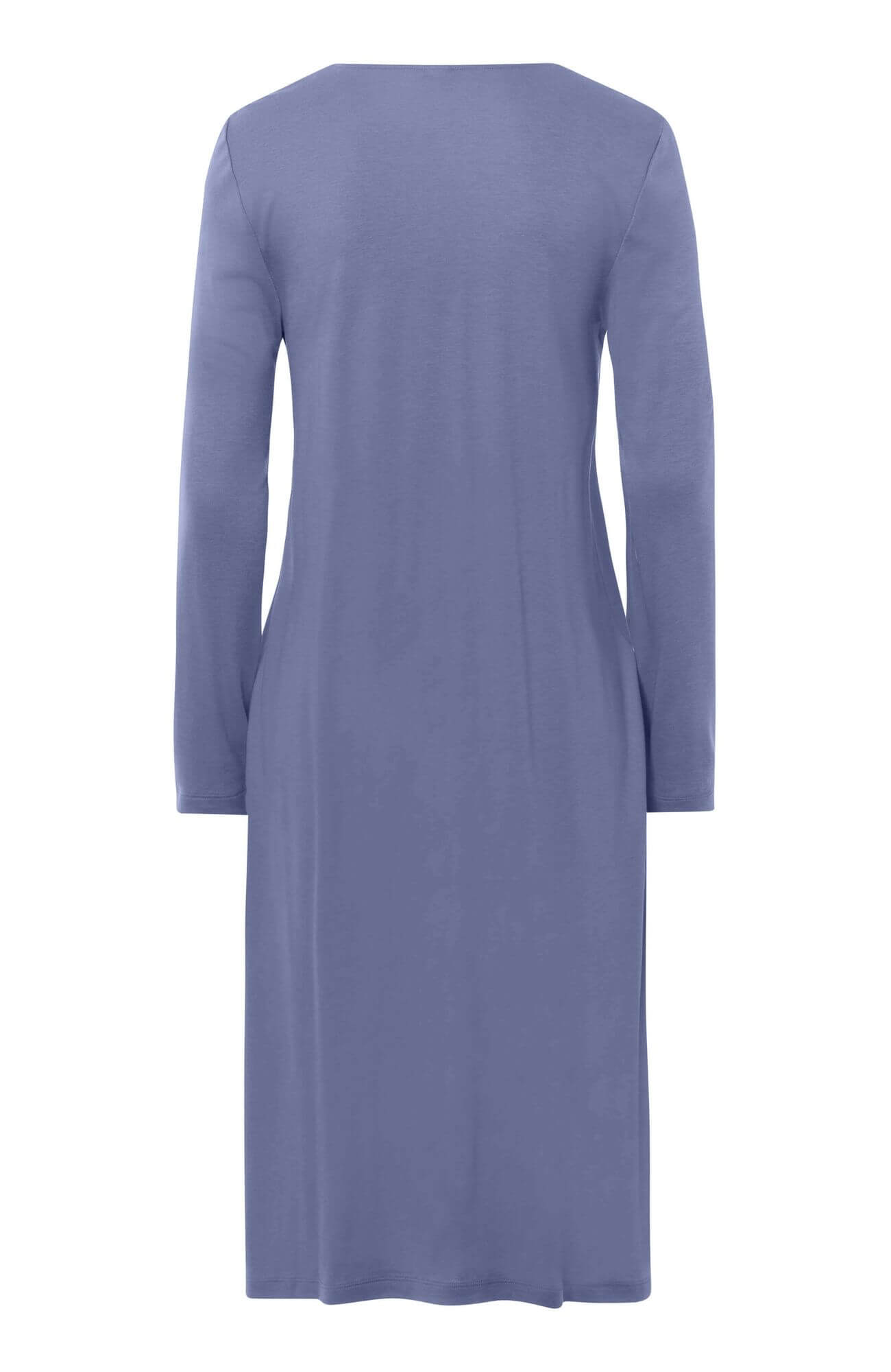 Ночная рубашка с длинным рукавом. Цвет Синий (071554)