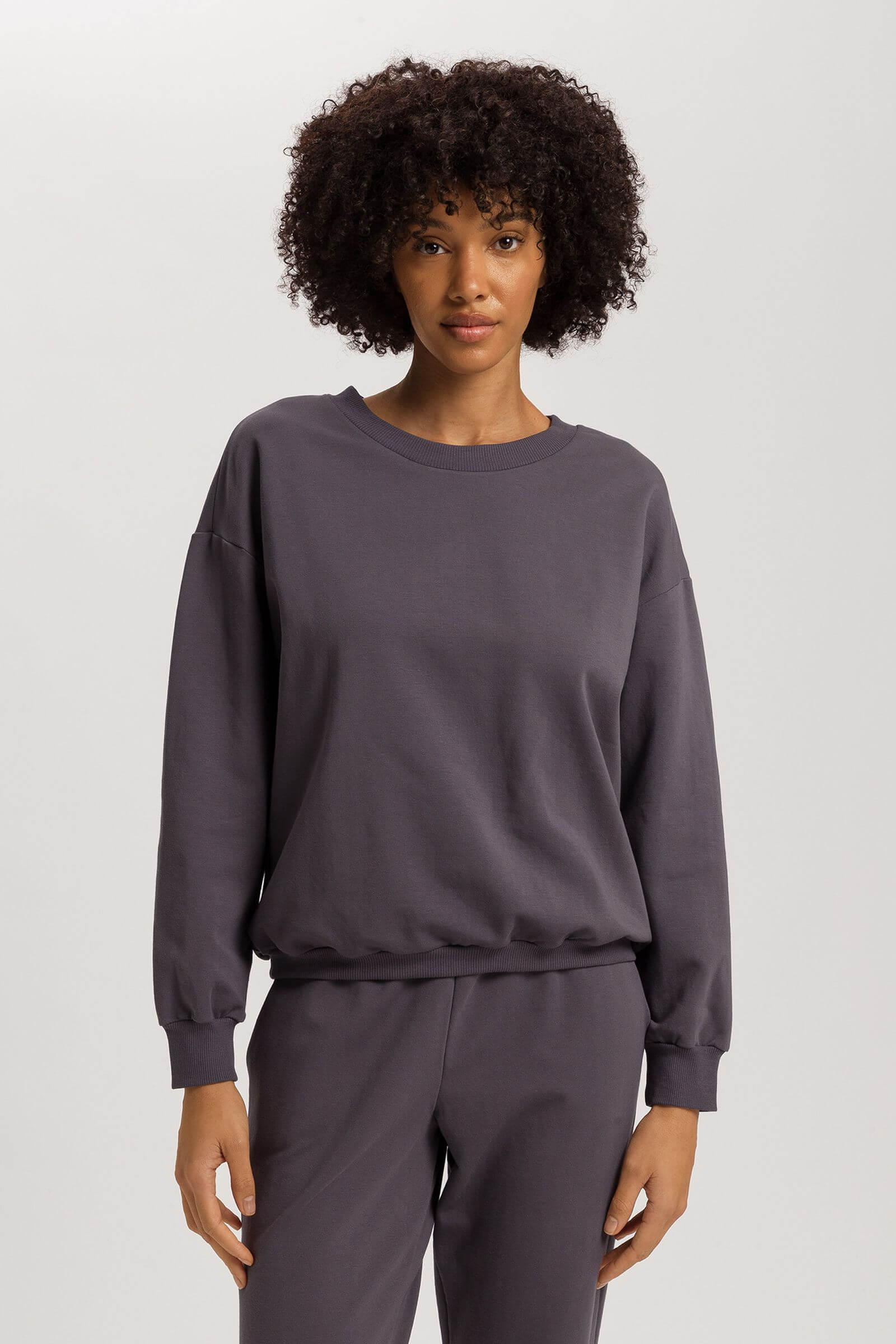 Свитшот из органического хлопка. Цвет Серый (072183)