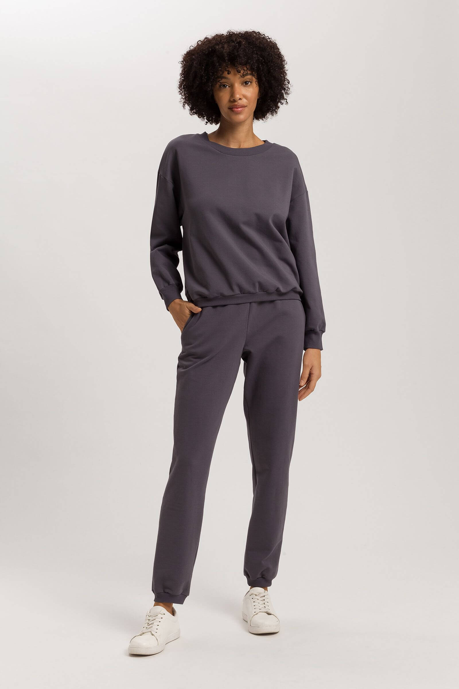 Свитшот из органического хлопка. Цвет Серый (072183)