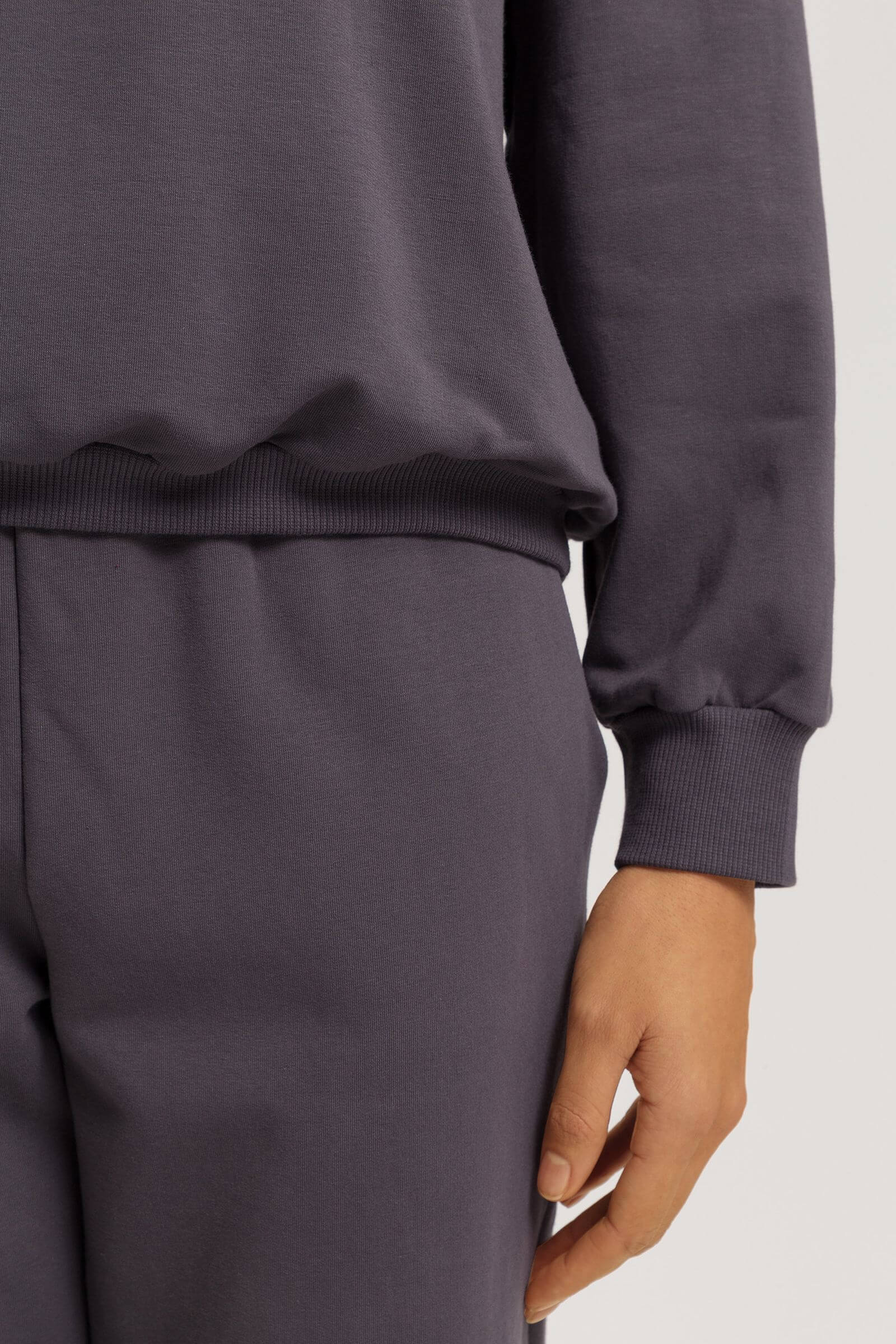 Свитшот из органического хлопка. Цвет Серый (072183)