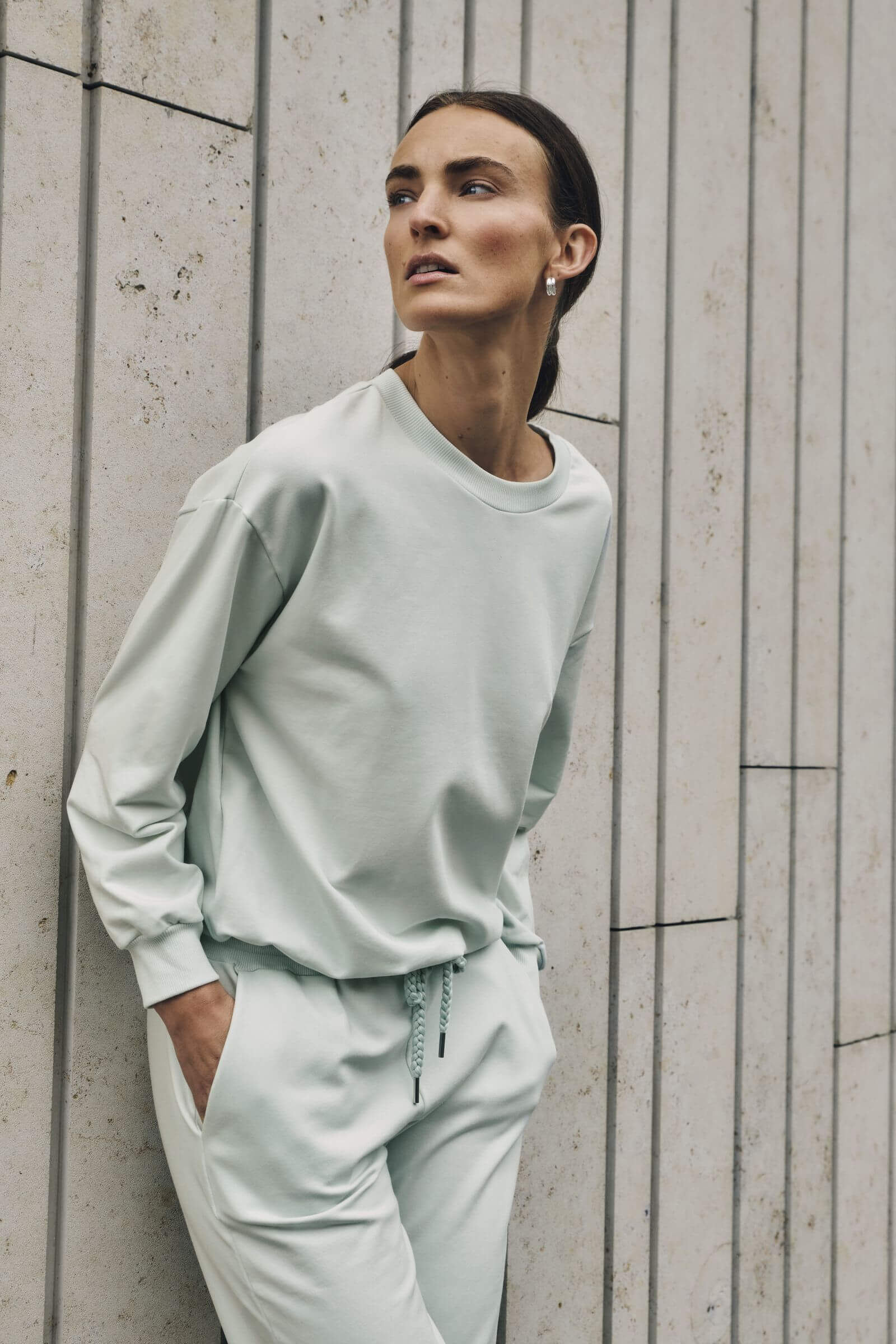 Джоггеры из органического хлопка. Цвет Зеленый (072707)